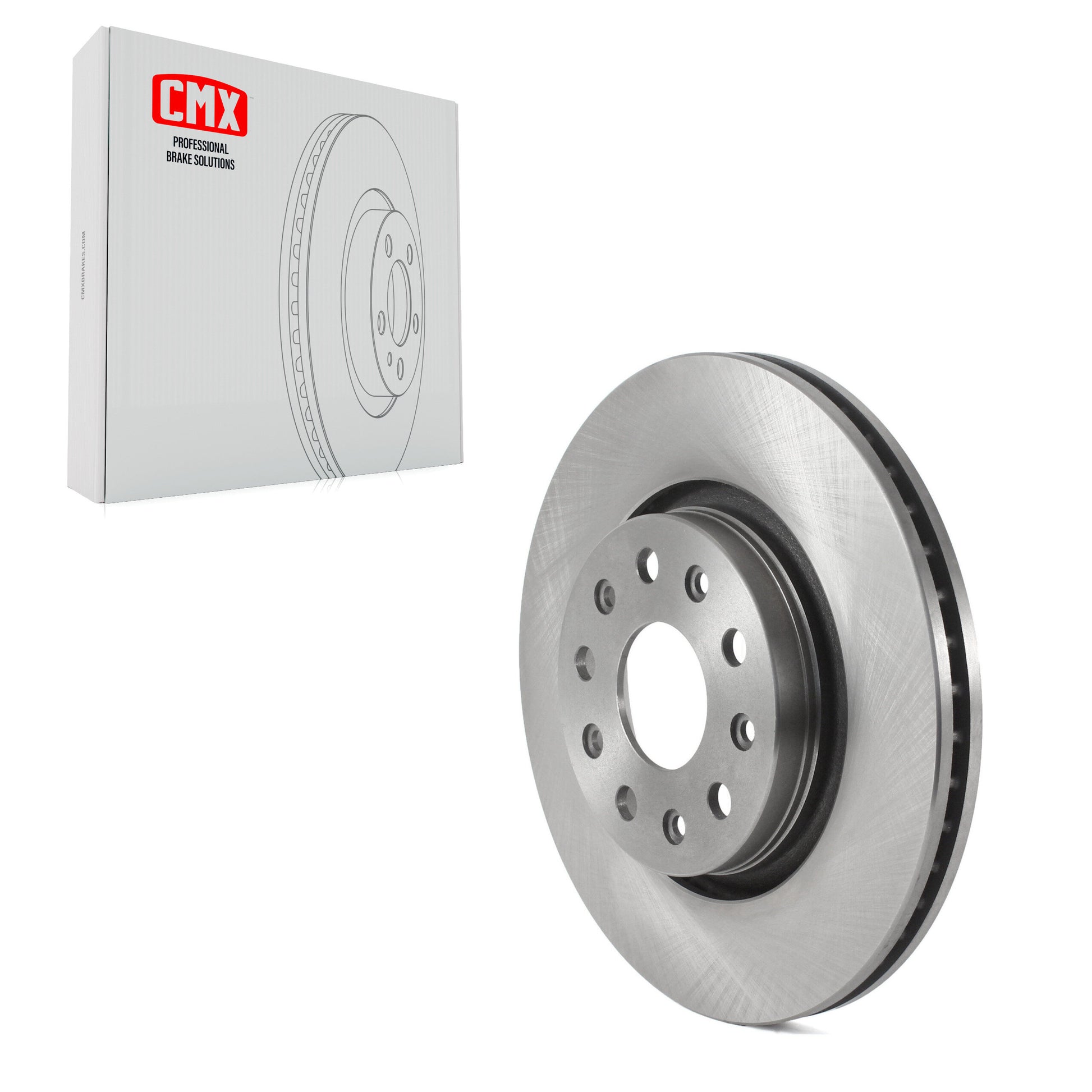 CMX 8-782319 Disc Brake Rotor for 2018-2024 Jeep Gladiator, Jeep Wrangler - Front