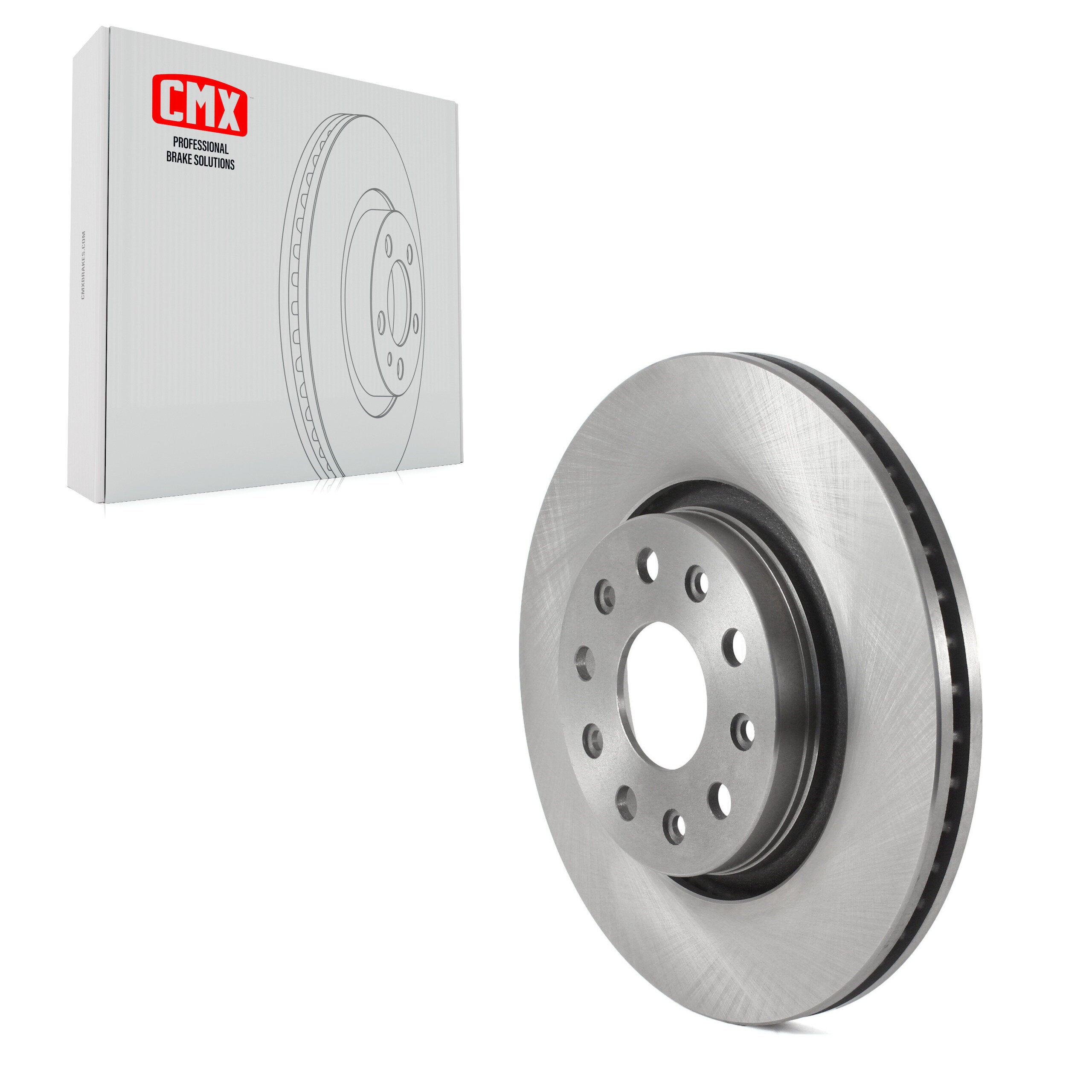 CMX 8-782319 Disc Brake Rotor for 2018-2024 Jeep Gladiator, Jeep Wrangler - Front