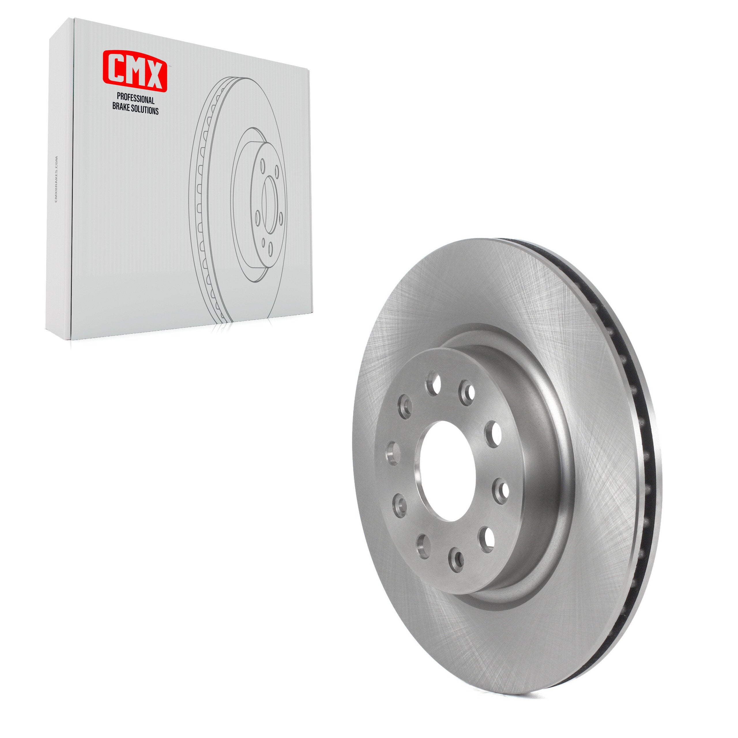 CMX 8-782320 Disc Brake Rotor for 2018-2024 Jeep Wrangler - Front