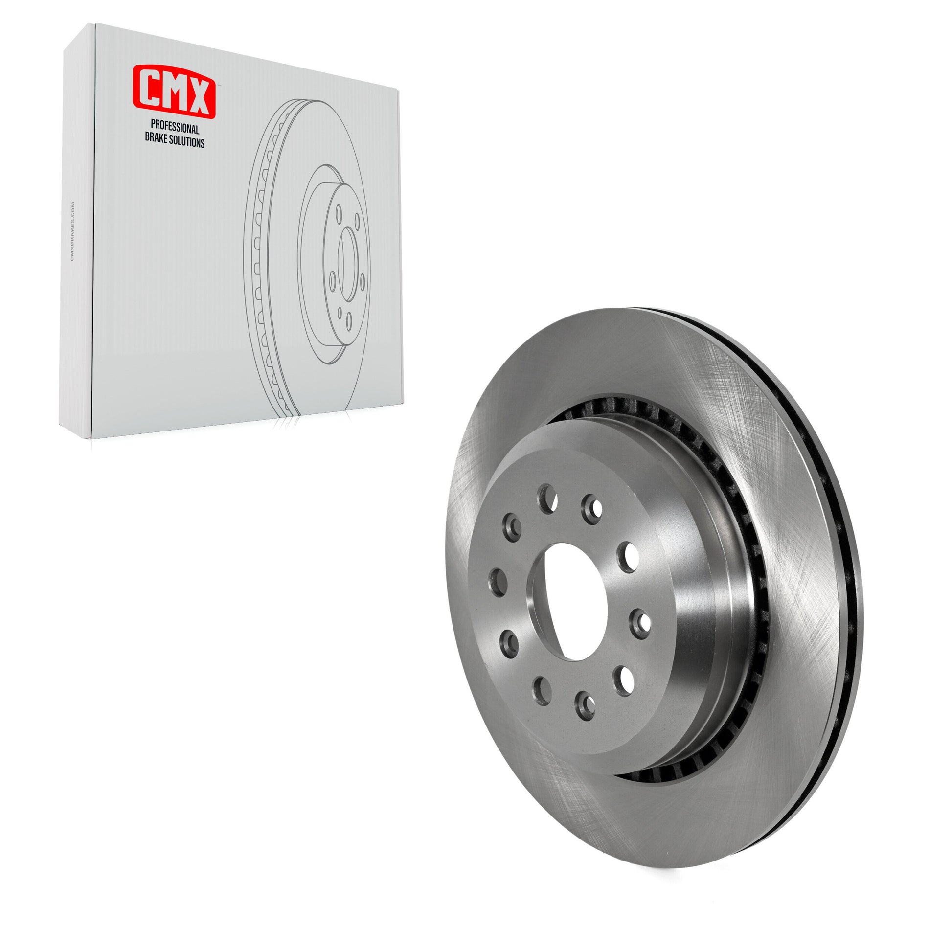 CMX 8-782625 Disc Brake Rotor for 2020-2025 Jeep Wrangler, Jeep Gladiator - Rear