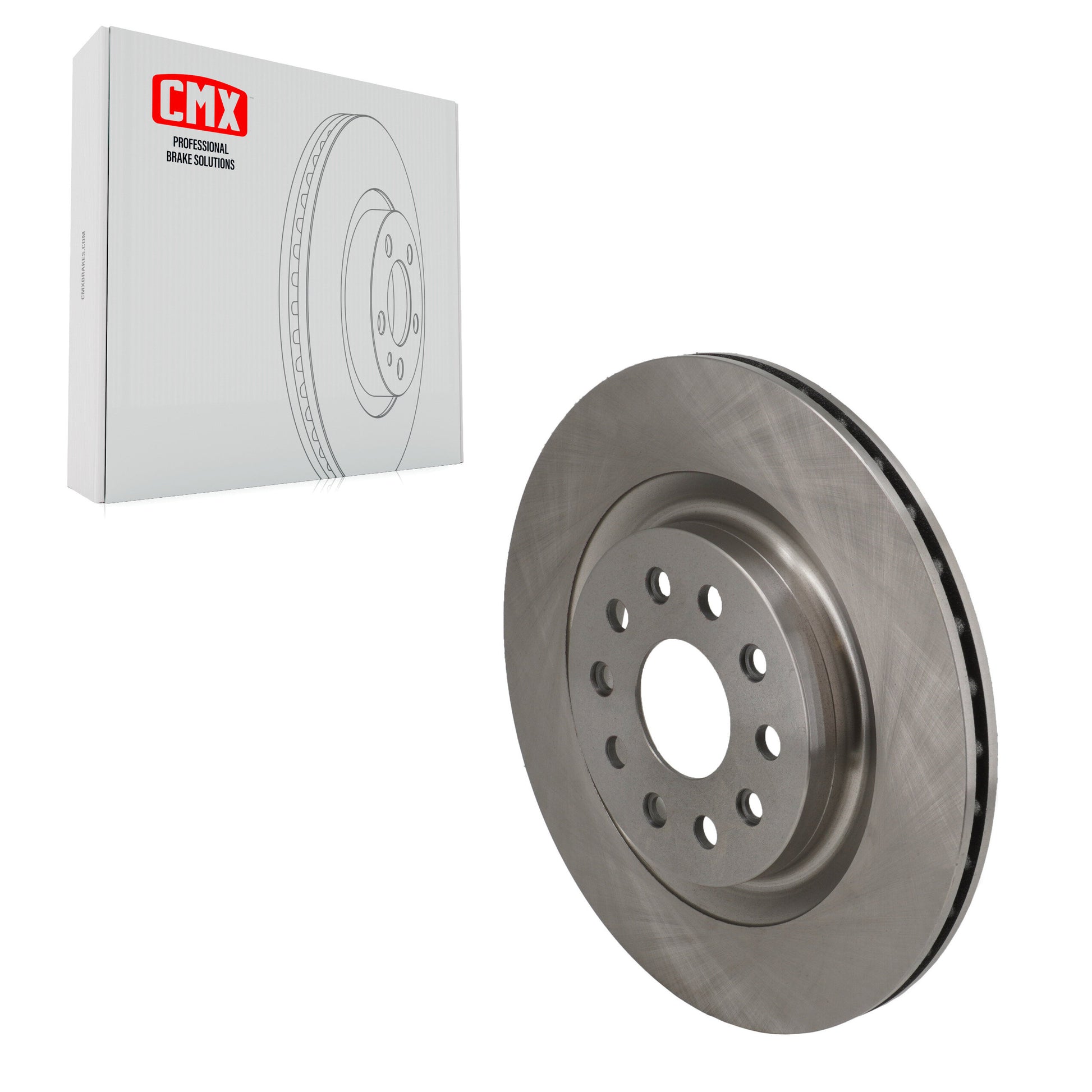 CMX 8-782850 Disc Brake Rotor for 2021-2024 Jeep Grand Cherokee, Jeep Grand Cherokee L - Rear