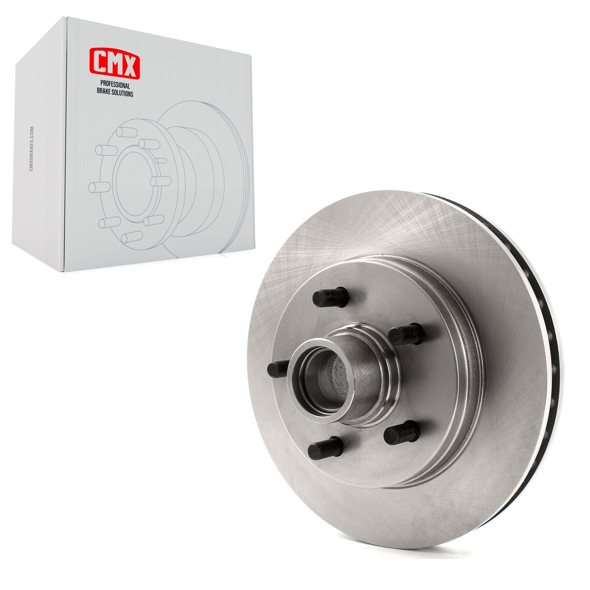 CMX 8-8004 Disc Brake Rotor and Hub Assembly for 1988-1994 GMC C1500, Chevrolet C1500, Chevrolet C1500 Suburban - Front