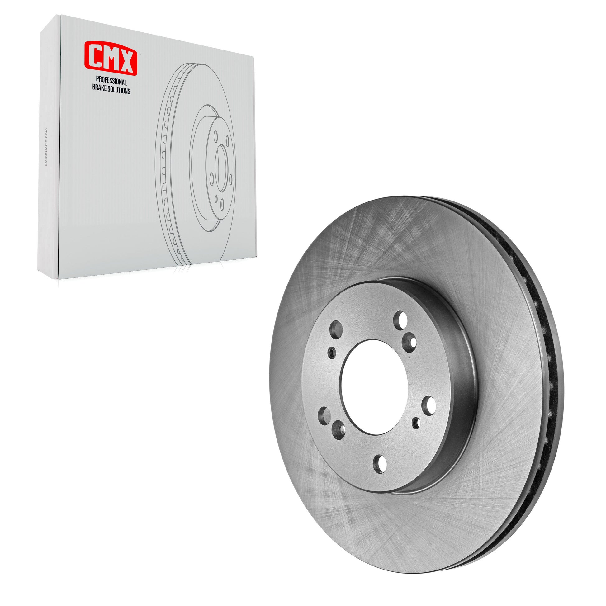 CMX 8-9177 Disc Brake Rotor for 1991-2001 Acura Integra, Honda CR-V, Honda Prelude - Front