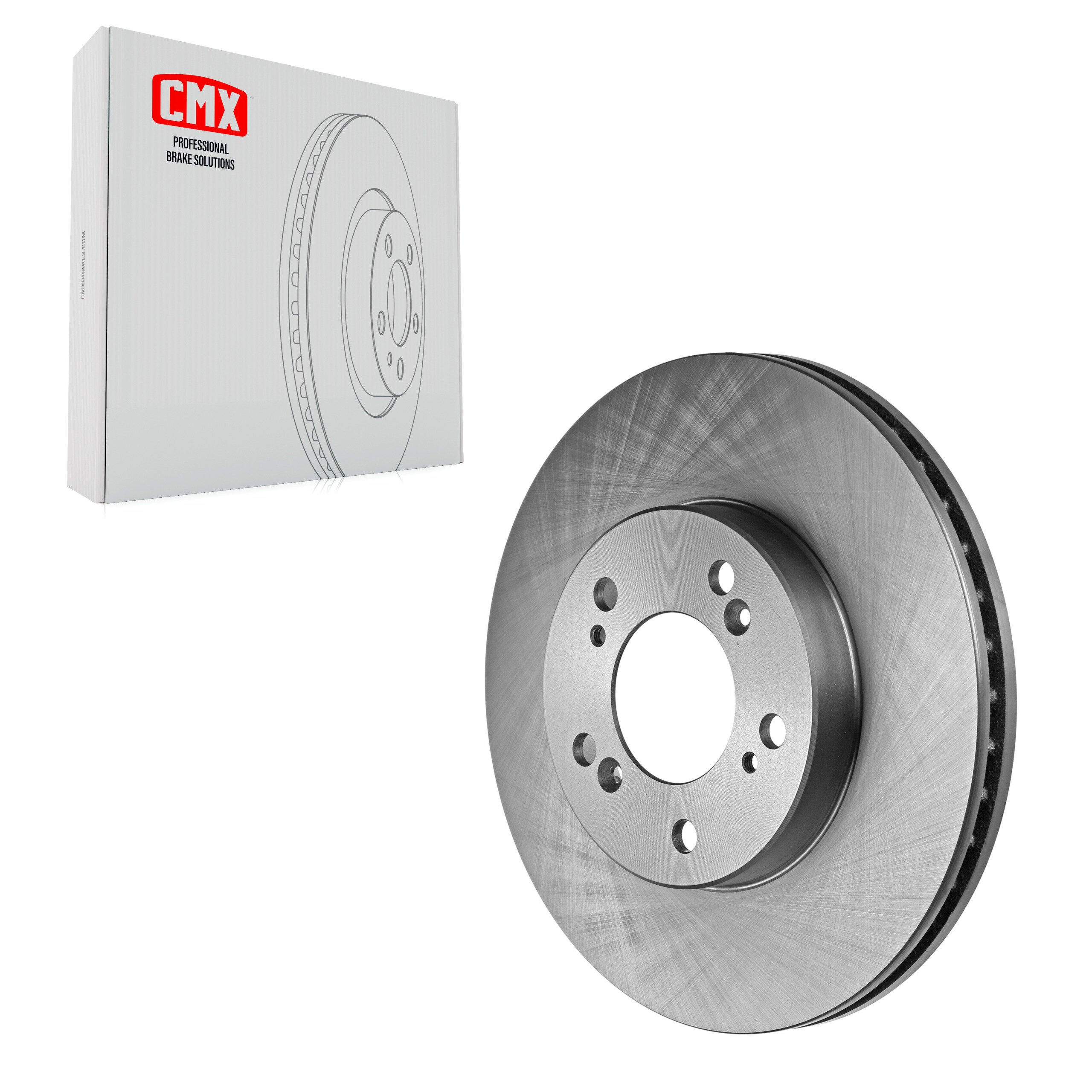 CMX 8-9177 Disc Brake Rotor for 1991-2001 Acura Integra, Honda CR-V, Honda Prelude - Front
