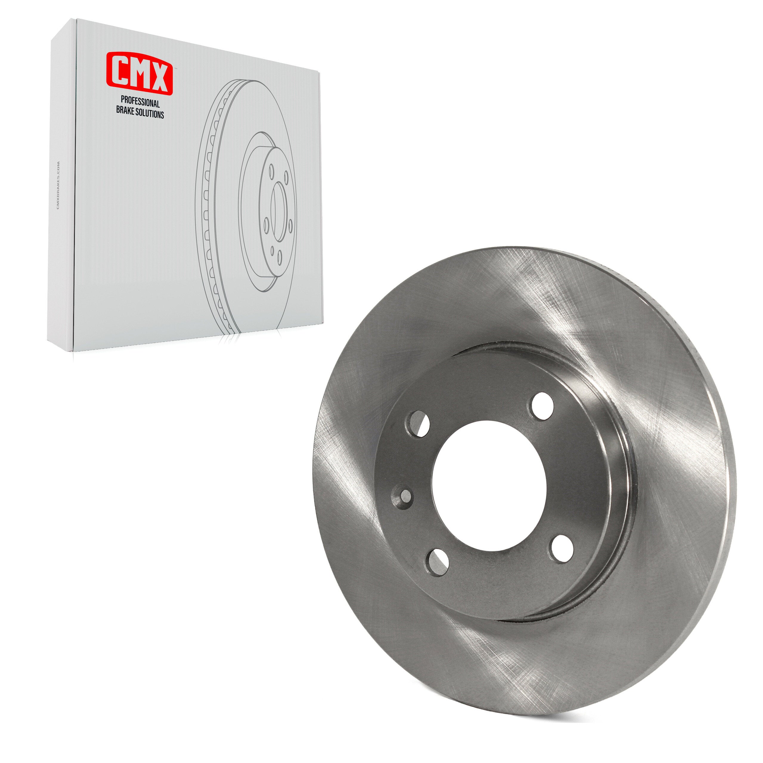 CMX 8-9228 Disc Brake Rotor for 1980-1998 Volkswagen Golf, Volkswagen Jetta, Volkswagen Scirocco - Front