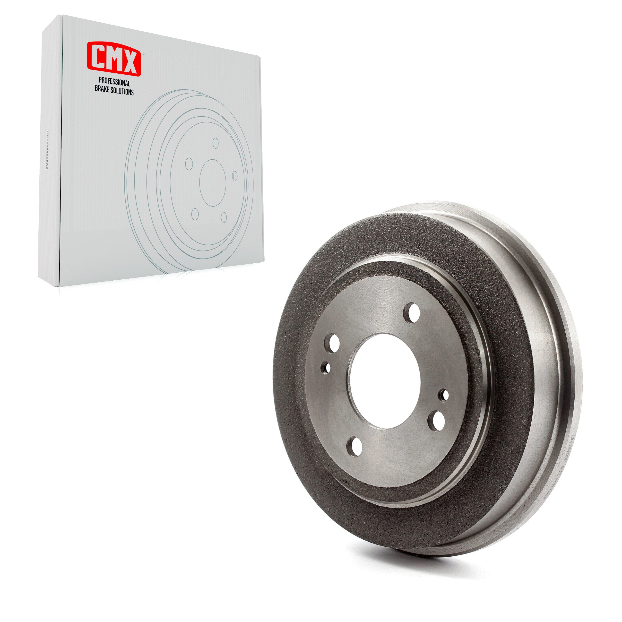CMX 8-9311 Brake Drum for 1986-2008 Honda Fit, Honda Civic, Acura EL - Rear