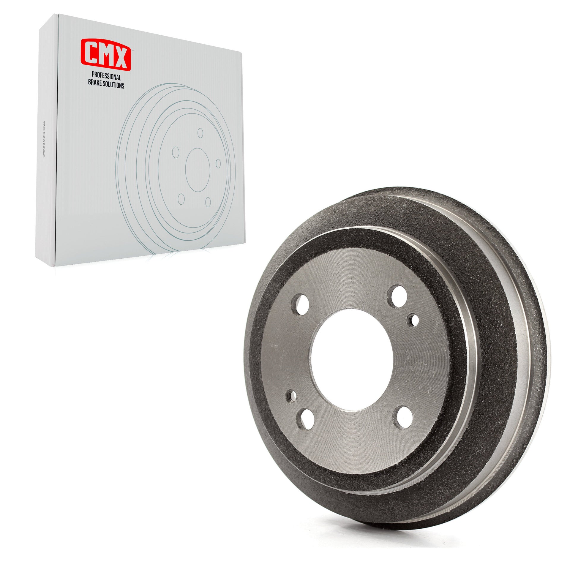 CMX 8-9506 Brake Drum for 1984-1997 Honda Civic, Honda Civic del Sol, Honda CRX - Rear