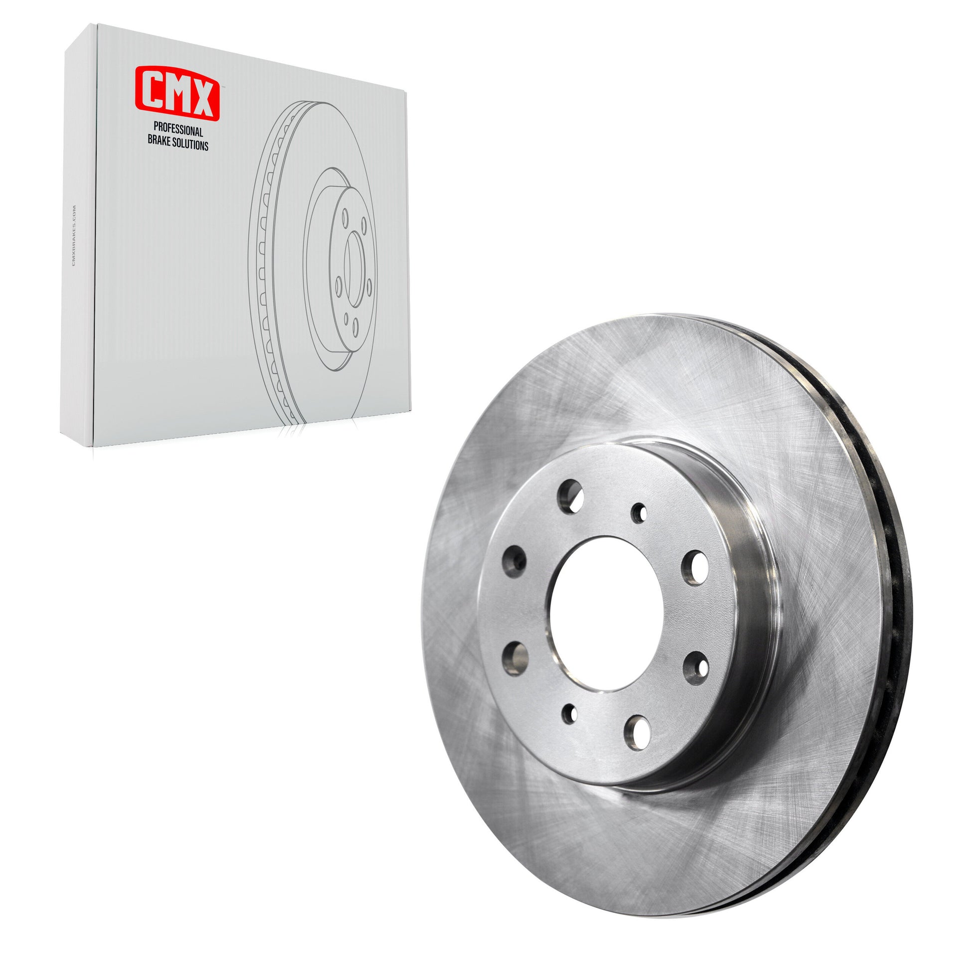 CMX 8-96147 Disc Brake Rotor for 1990-2000 Honda Civic, Honda Civic del Sol, Honda CRX - Front