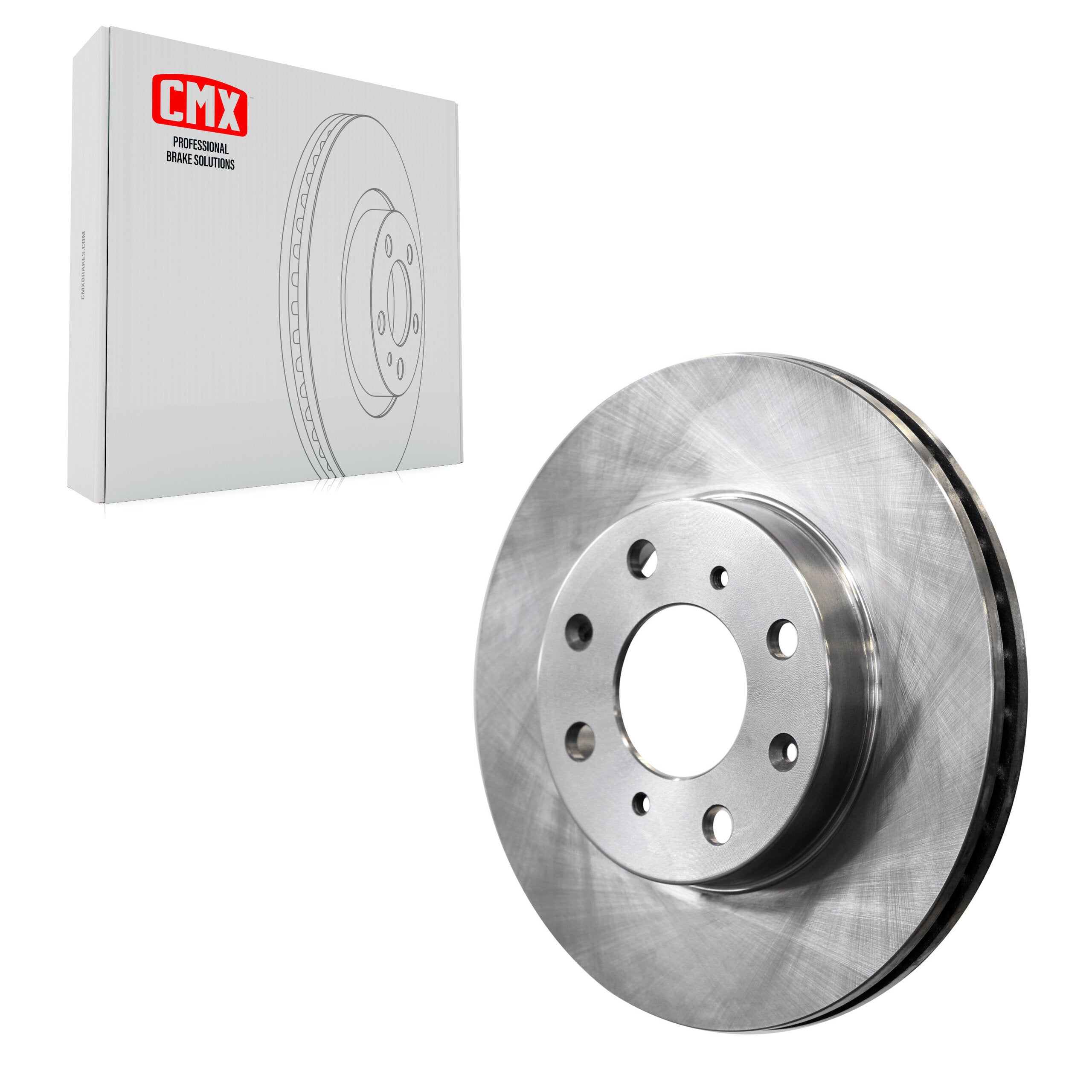 CMX 8-96147 Disc Brake Rotor for 1990-2000 Honda Civic, Honda Civic del Sol, Honda CRX - Front