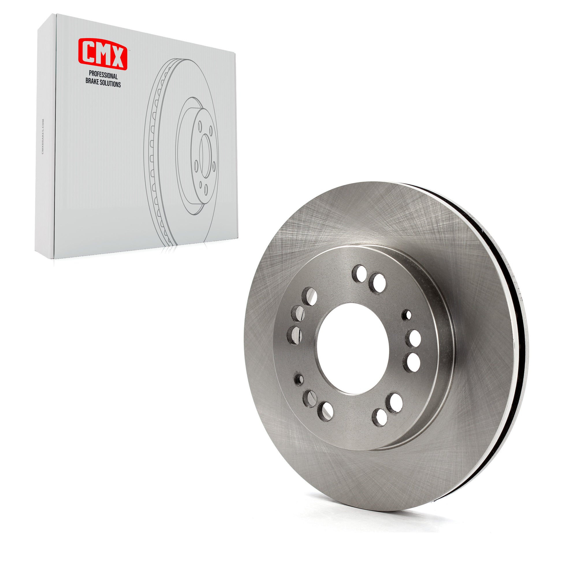 CMX 8-96162 Disc Brake Rotor for 1990-2005 Chrysler Sebring, Dodge Stratus, Mitsubishi Eclipse - Front