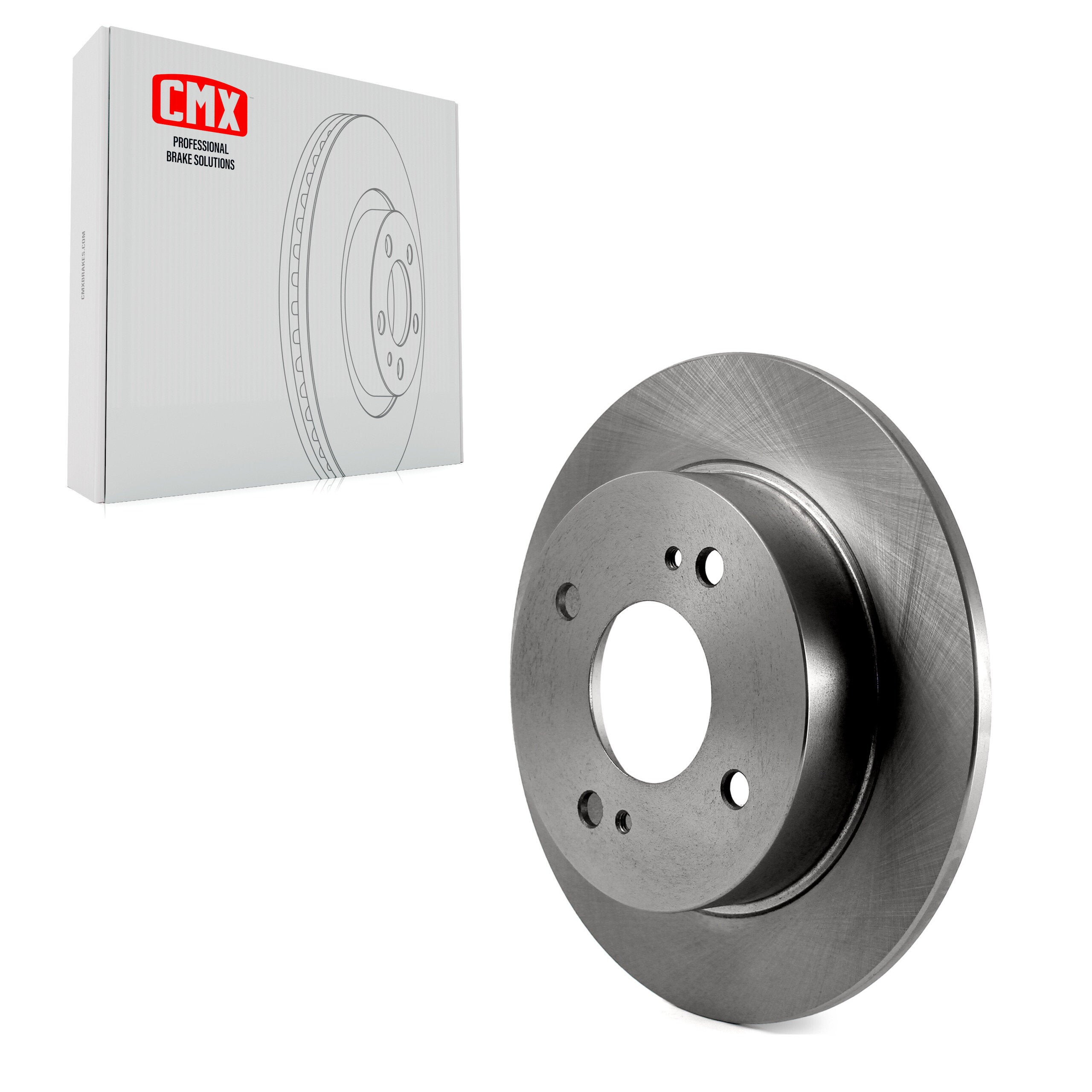 CMX 8-96408 Disc Brake Rotor for 1982-2006 Nissan Sentra, Nissan Altima, INFINITI G20 - Rear