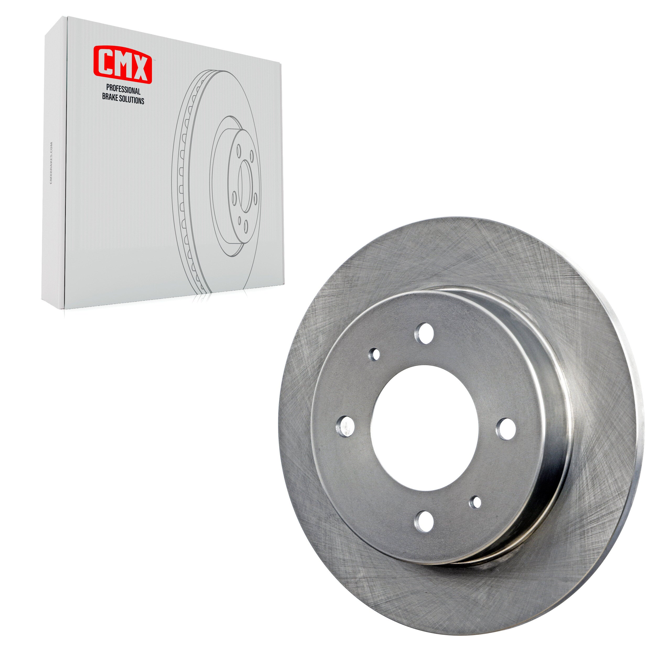 CMX 8-96617 Disc Brake Rotor for 1996-2006 Hyundai Elantra, Hyundai Tiburon - Rear