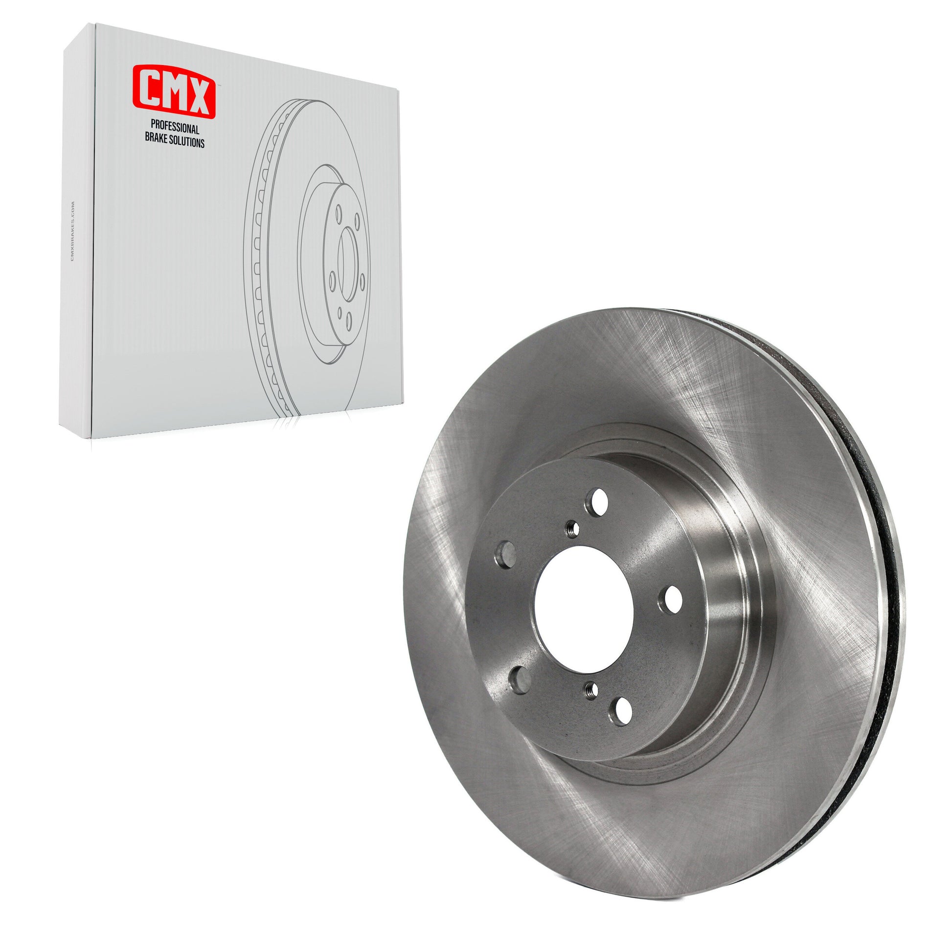CMX 8-96658 Disc Brake Rotor for 1991-2016 Subaru Impreza, Scion FR-S, Subaru BRZ - Front