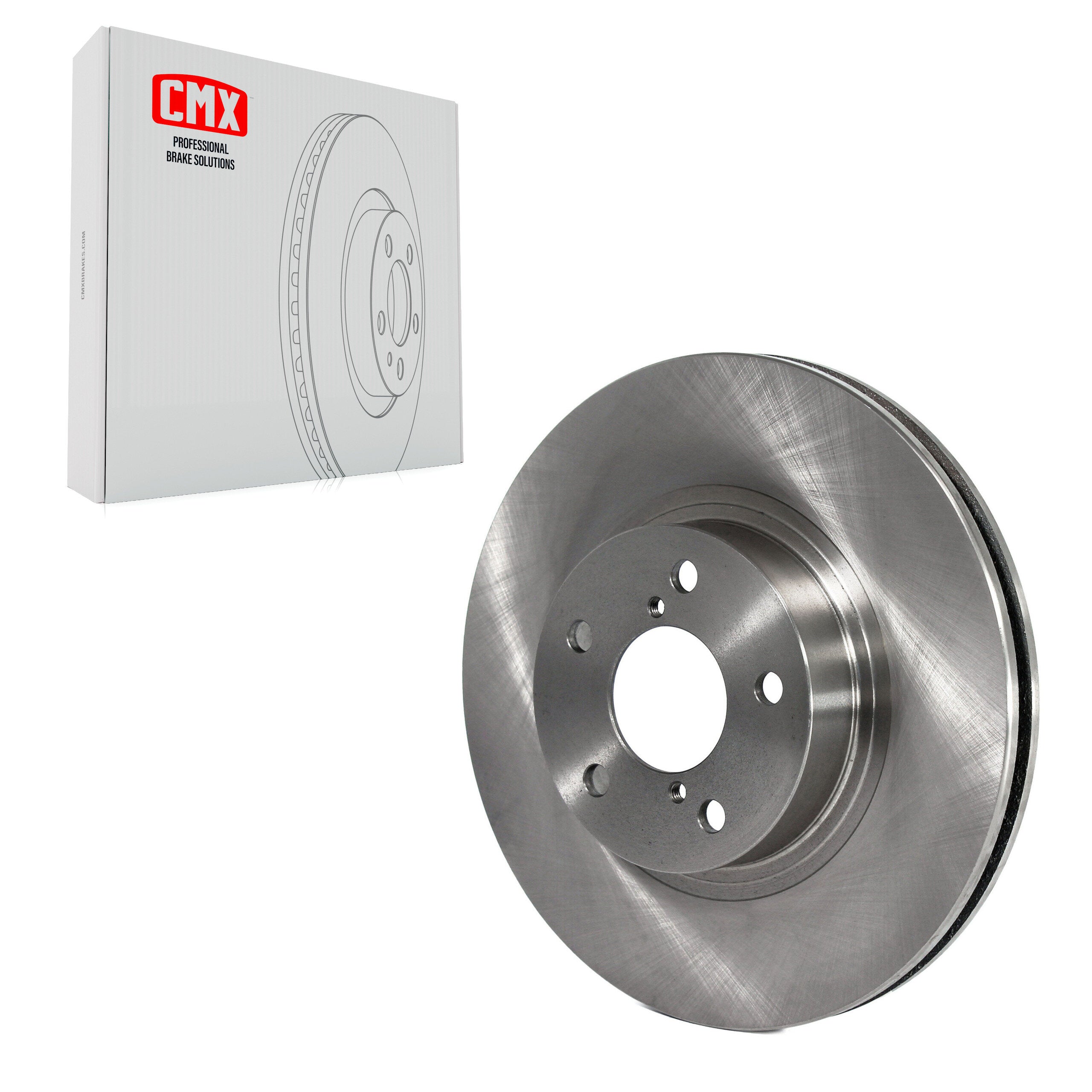 CMX 8-96658 Disc Brake Rotor for 1991-2016 Subaru Impreza, Scion FR-S, Subaru BRZ - Front