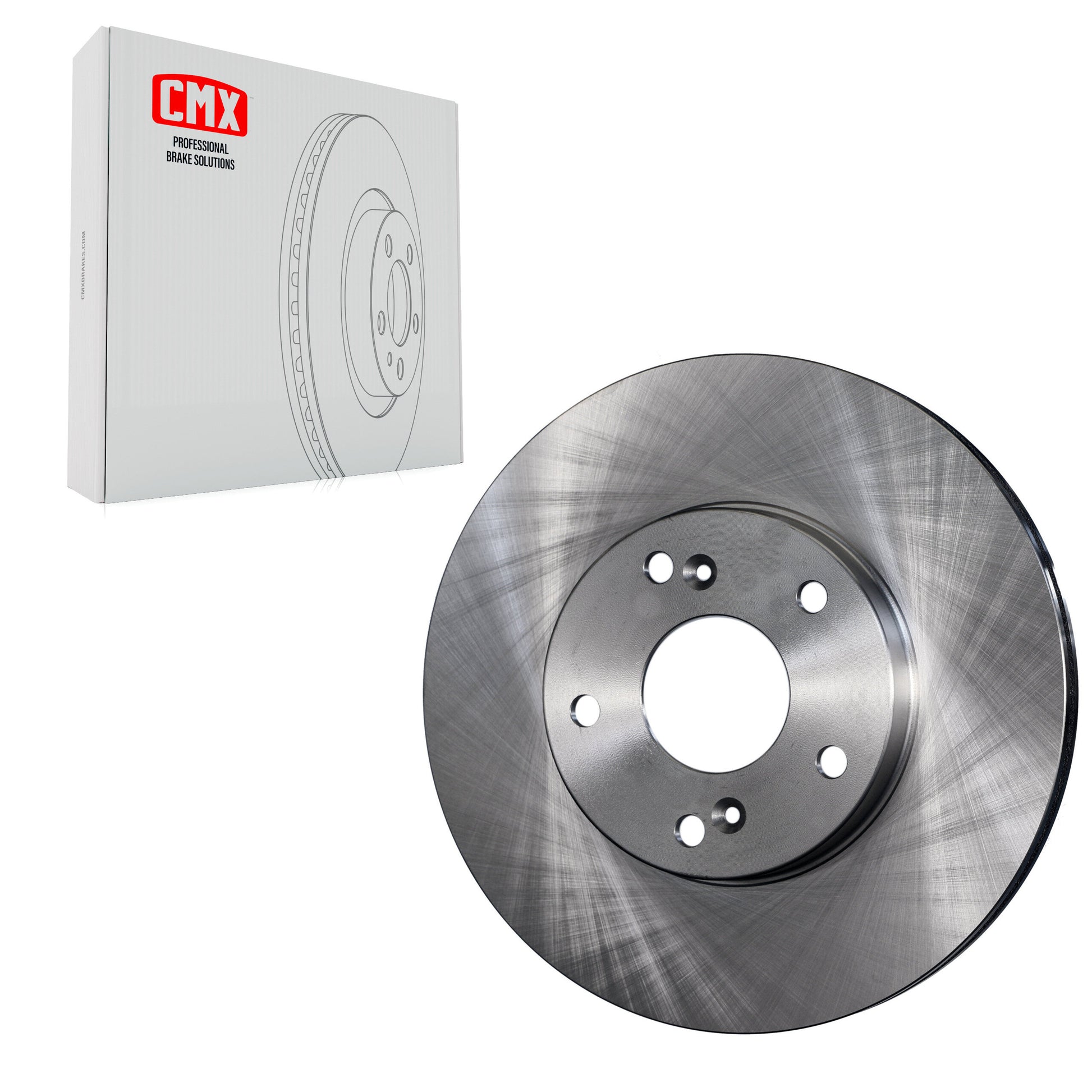 CMX 8-96711 Disc Brake Rotor for 1998-2017 Honda Accord, Honda CR-Z, Honda Civic - Front