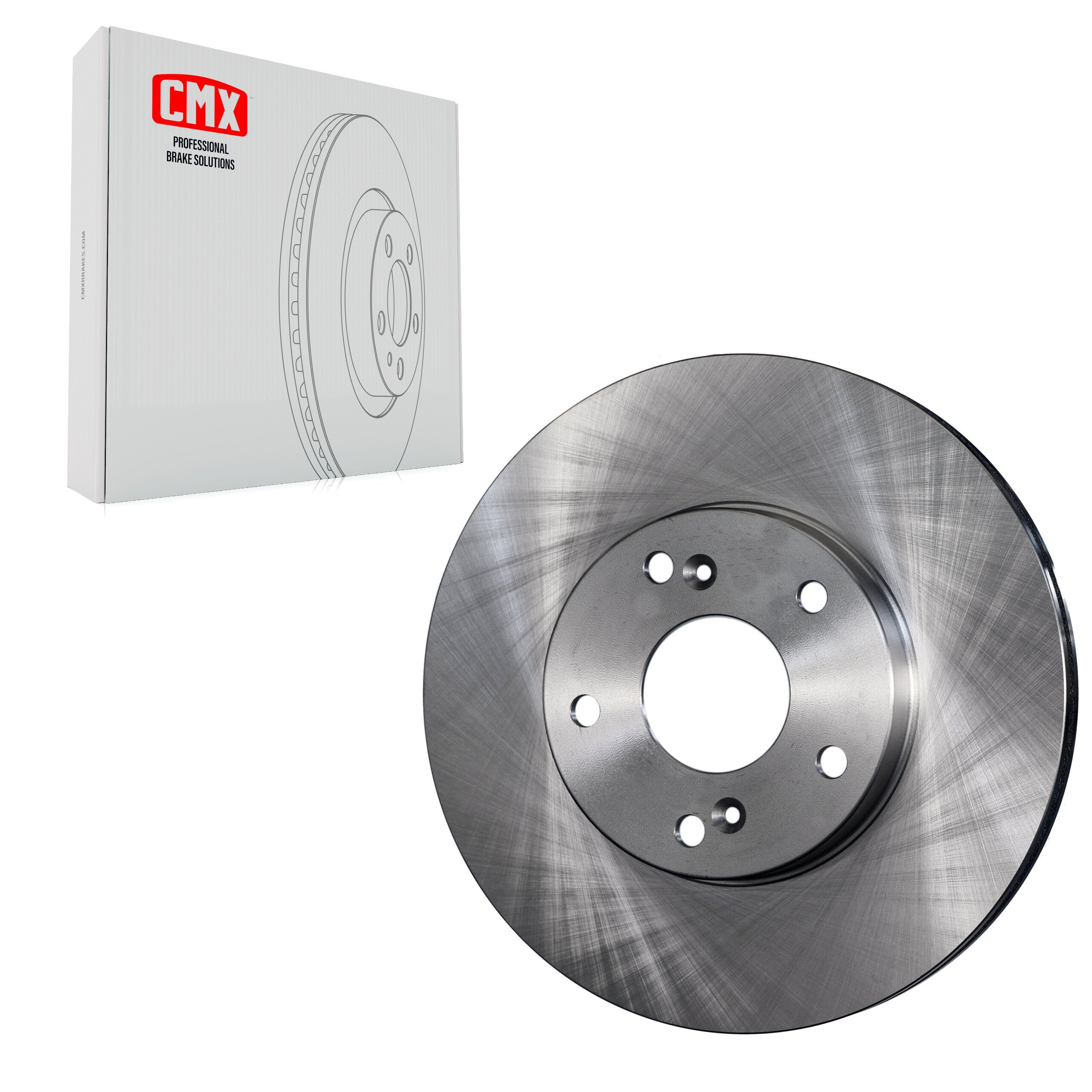 CMX 8-96711 Disc Brake Rotor for 1998-2017 Honda Accord, Honda CR-Z, Honda Civic - Front