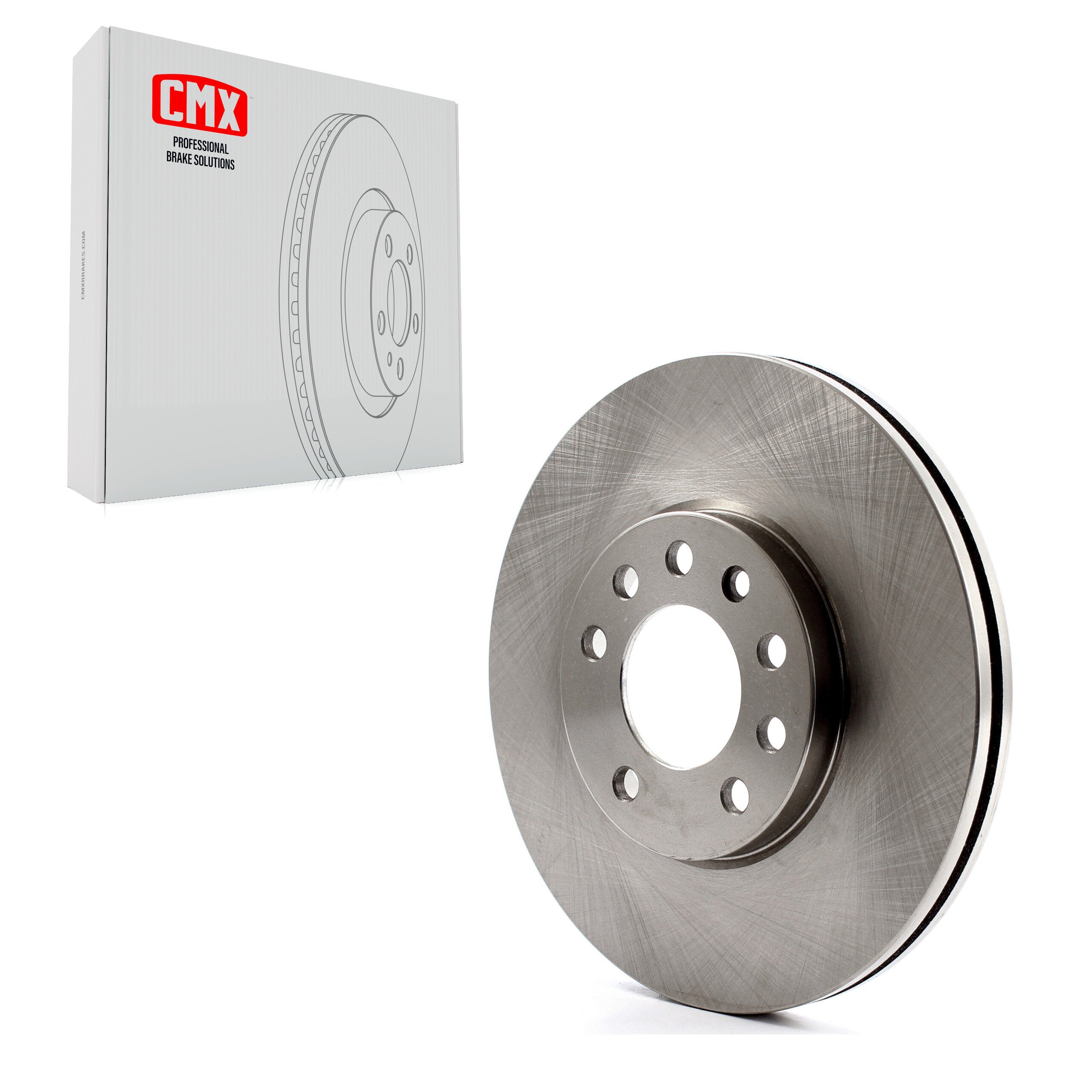 CMX 8-96759 Disc Brake Rotor for 1997-2009 Saab 9-3, Saturn L100, Saturn L200 - Front