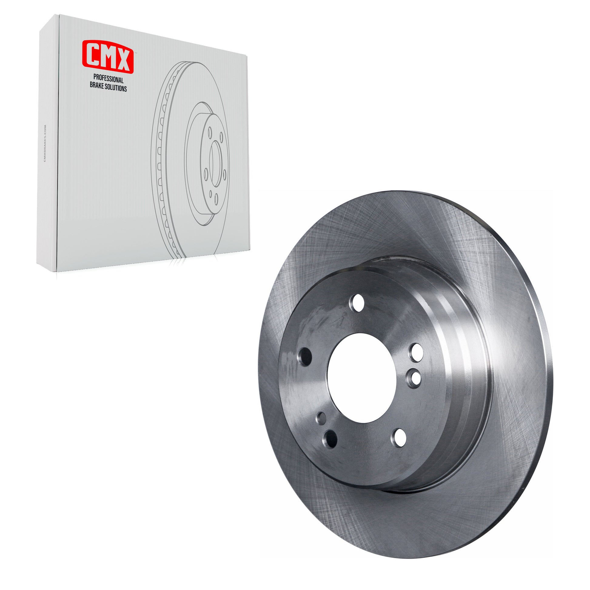 CMX 8-96764 Disc Brake Rotor for 1995-2011 Mercedes-Benz SLK300, Chrysler Crossfire, Mercedes-Benz C230 - Rear