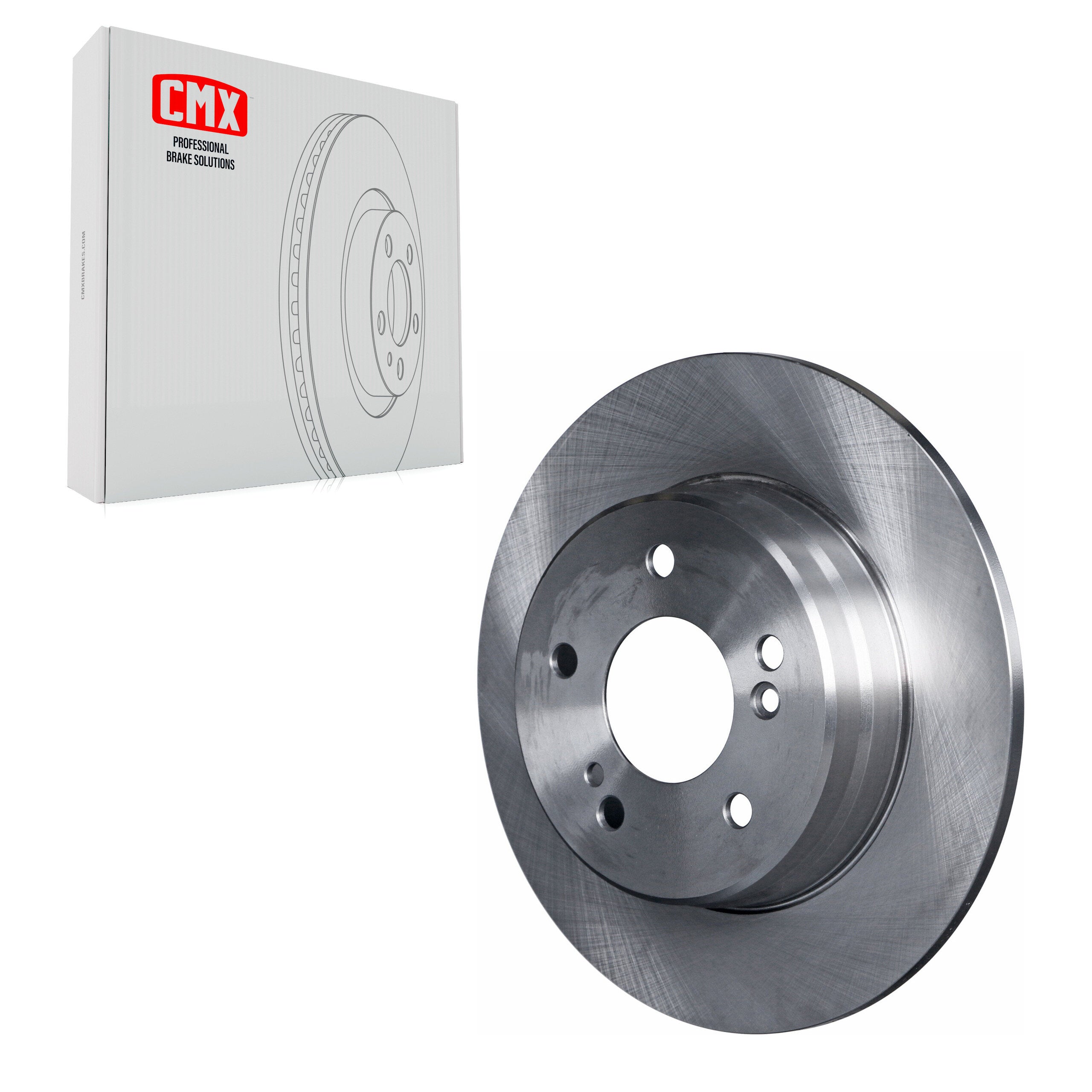 CMX 8-96764 Disc Brake Rotor for 1995-2011 Mercedes-Benz SLK300, Chrysler Crossfire, Mercedes-Benz C230 - Rear