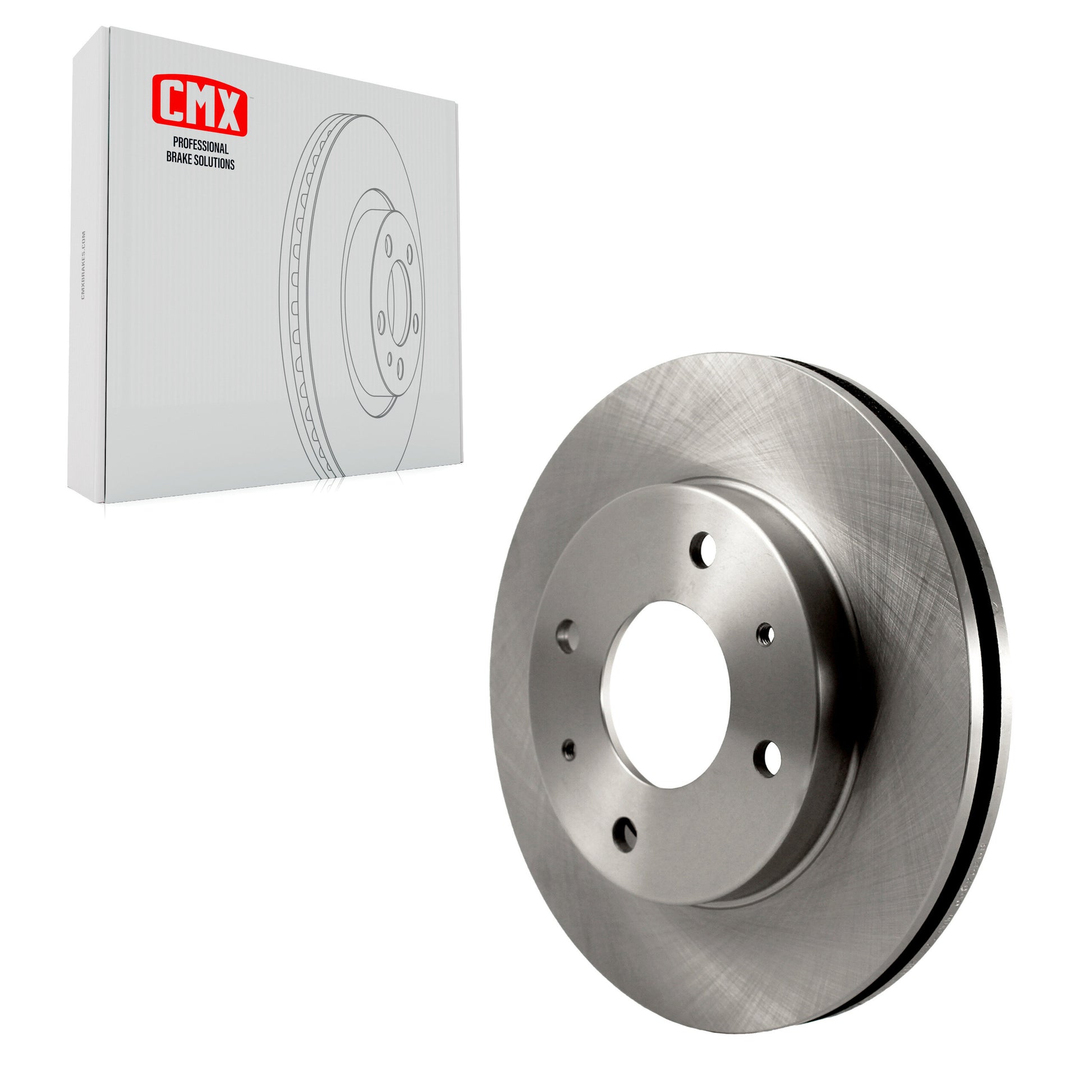 CMX 8-96807 Disc Brake Rotor for 1998-2007 Mitsubishi Lancer, Mitsubishi Galant - Front