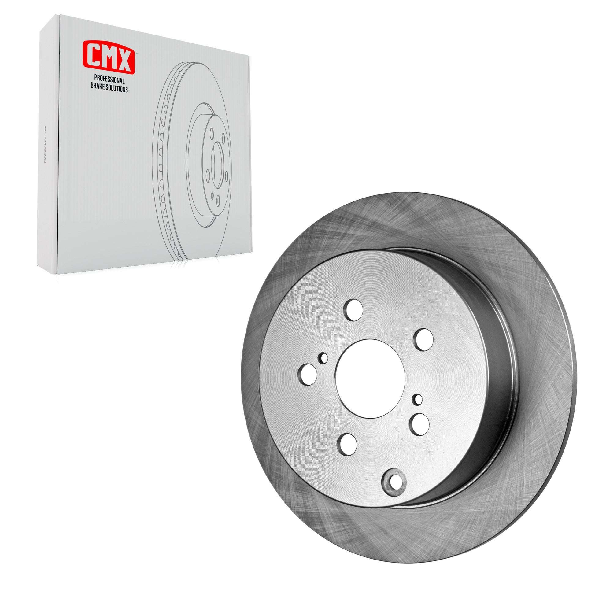 CMX 8-96933 Disc Brake Rotor for 2000-2010 Scion tC, Toyota Corolla, Pontiac Vibe - Rear