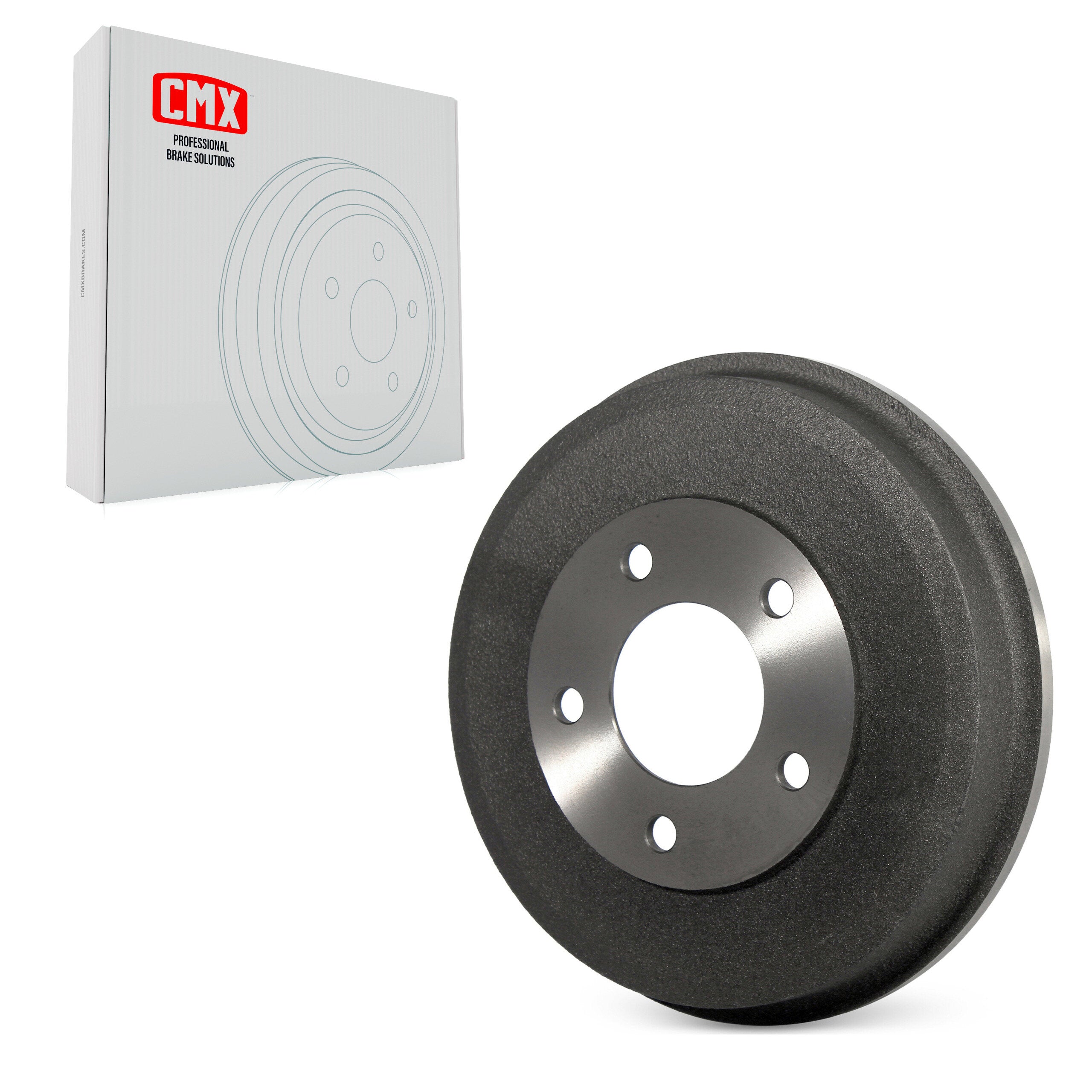 CMX 8-9711 Brake Drum for 2001-2007 Ford Escape, Mercury Mariner, Mazda Tribute - Rear