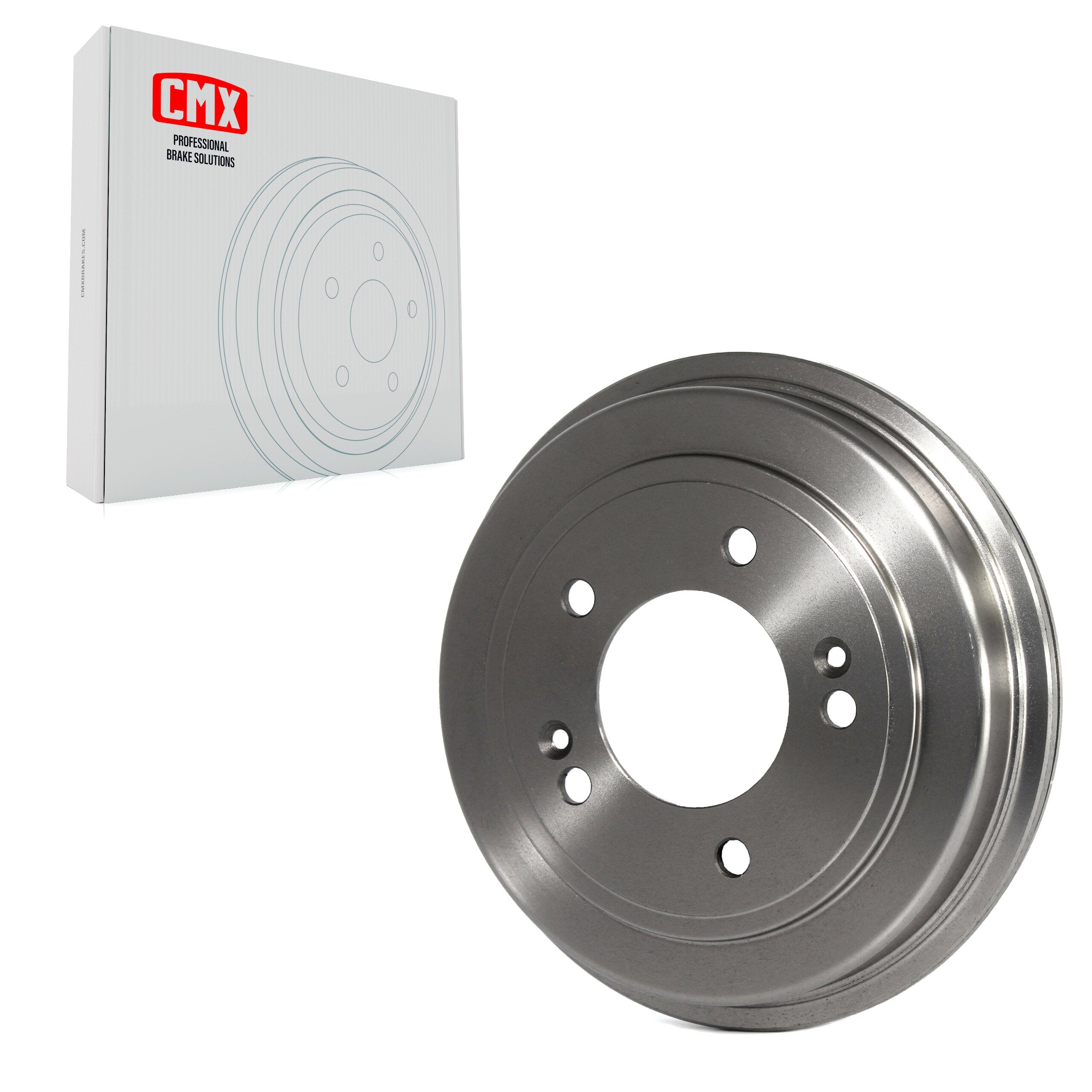 CMX 8-9784 Brake Drum for 2007-2011 Kia Soul, Hyundai Elantra - Rear