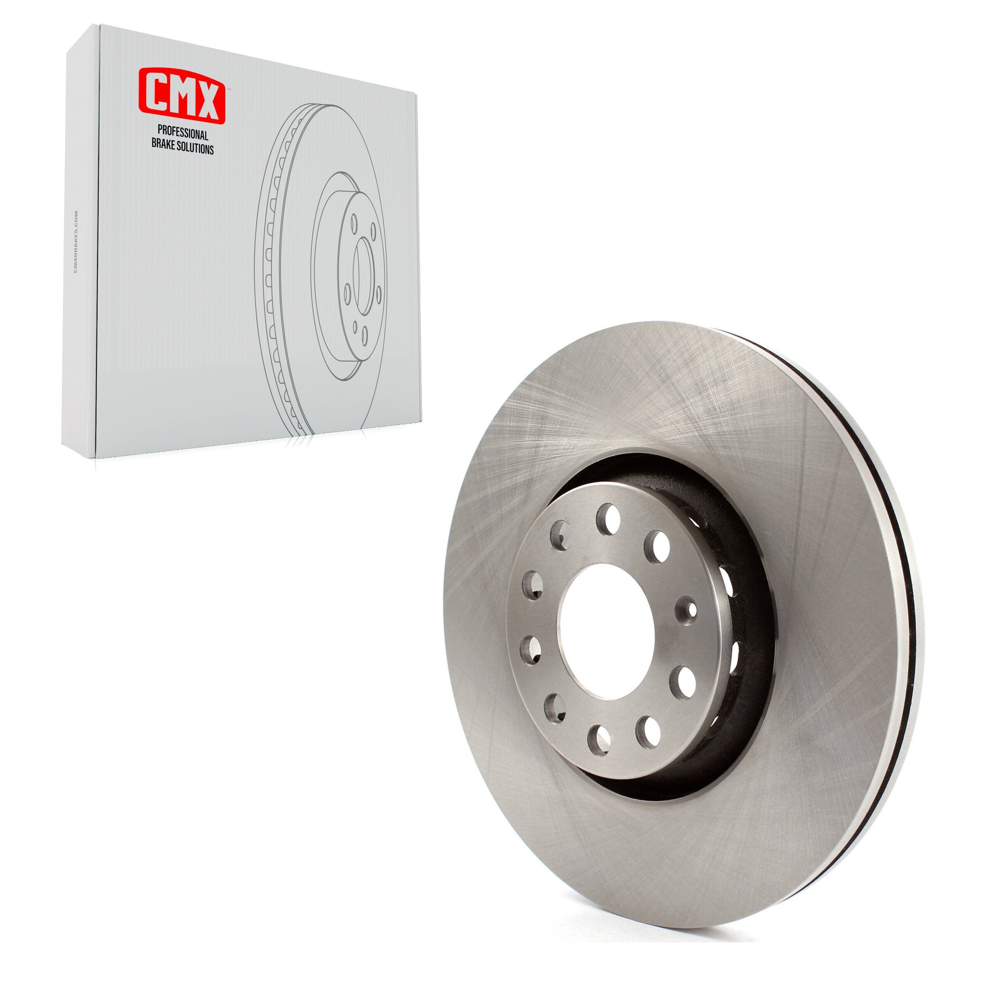 CMX 8-980001 Disc Brake Rotor for 1997-2006 Audi A4, Audi A4 Quattro, Audi S4 - Front