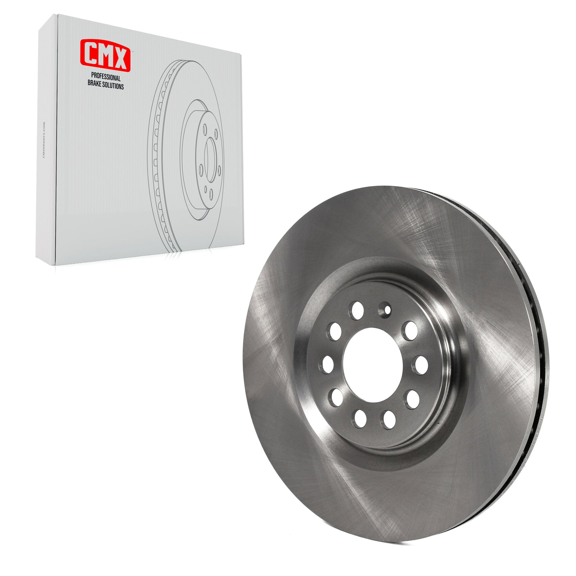 CMX 8-980004 Disc Brake Rotor for 2000-2006 Audi TT Quattro, Volkswagen Jetta, Volkswagen Golf - Front