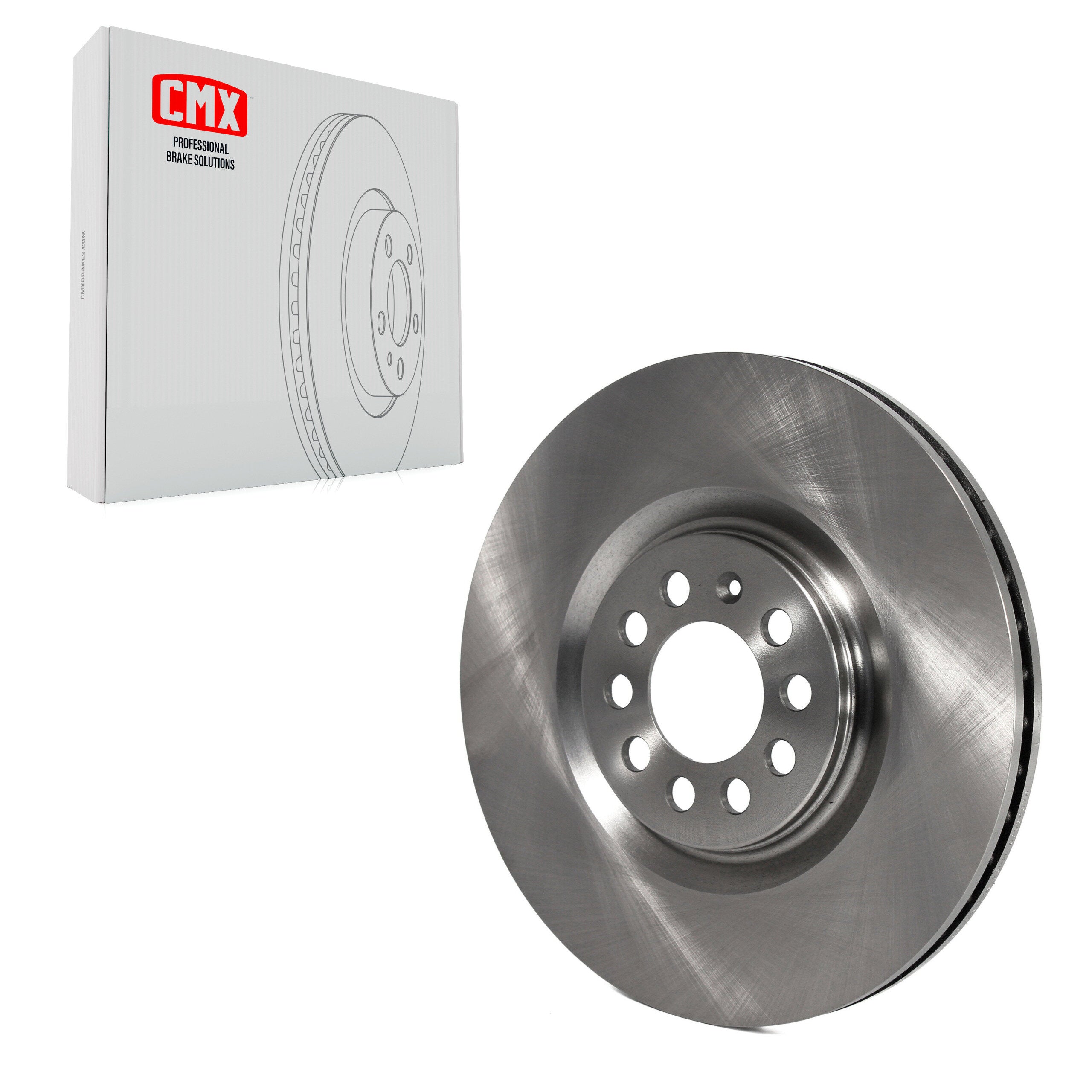 CMX 8-980004 Disc Brake Rotor for 2000-2006 Audi TT Quattro, Volkswagen Jetta, Volkswagen Golf - Front