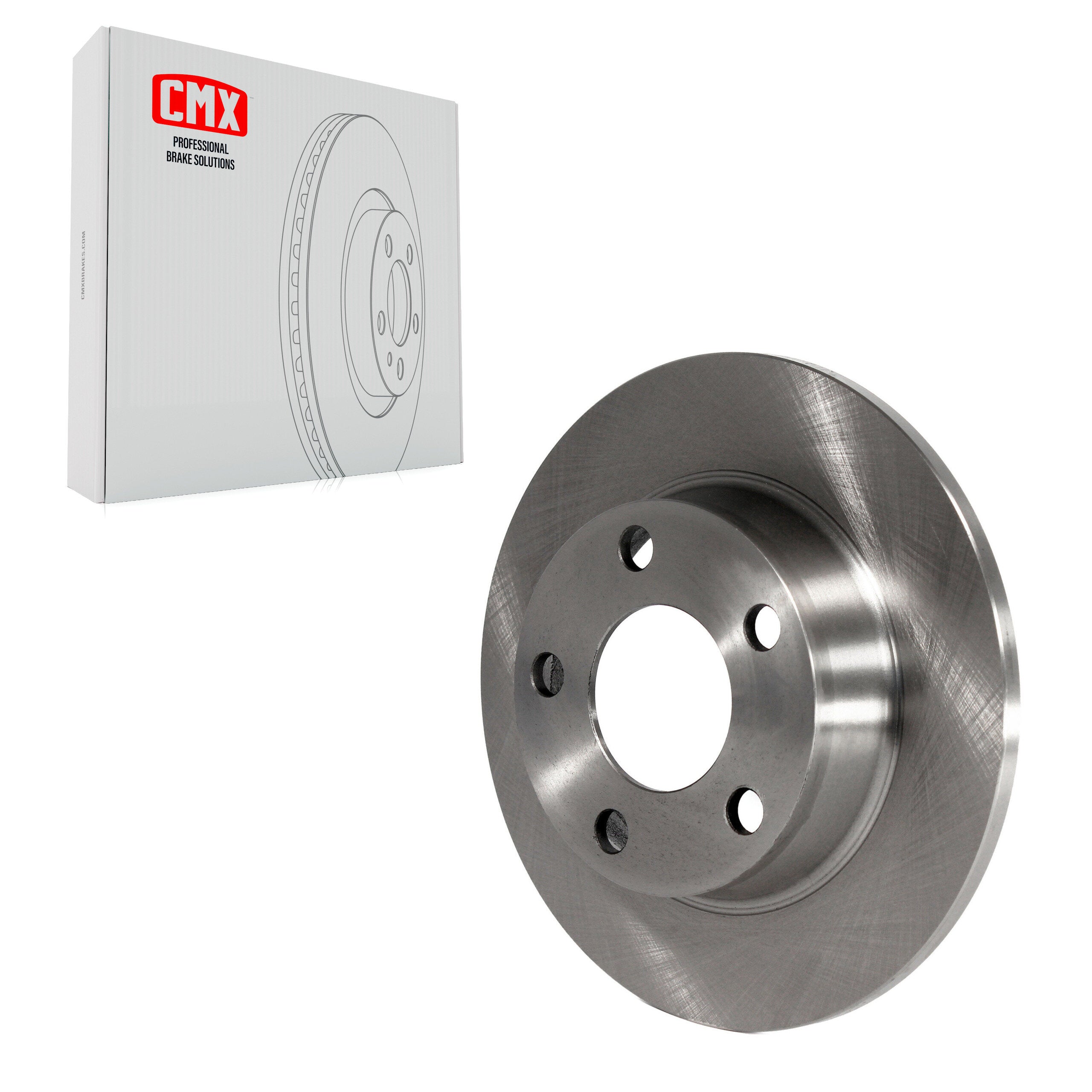 CMX 8-980024 Disc Brake Rotor for 2000-2005 Audi Allroad Quattro, Audi A6 Quattro - Rear