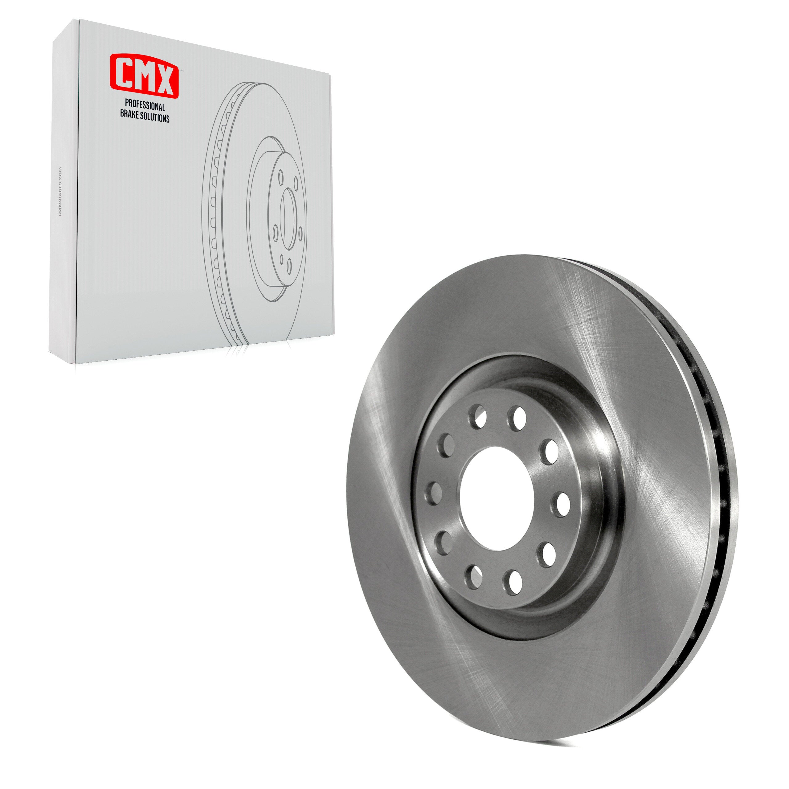 CMX 8-980028 Disc Brake Rotor for 2000-2009 Audi A4, Audi A4 Quattro, Audi A6 - Front