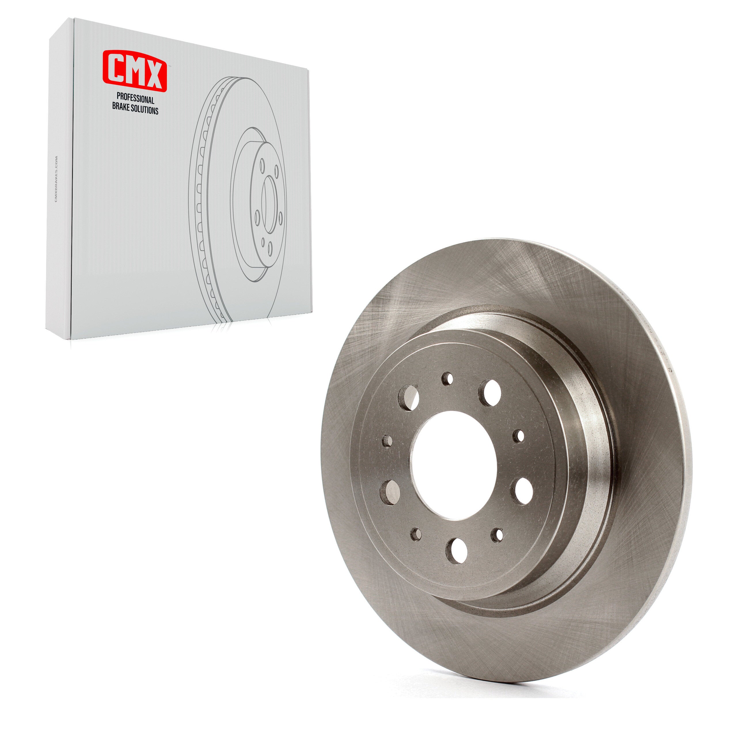 CMX 8-980045 Disc Brake Rotor for 1999-2009 Volvo S60, Volvo V70, Volvo XC70 - Rear