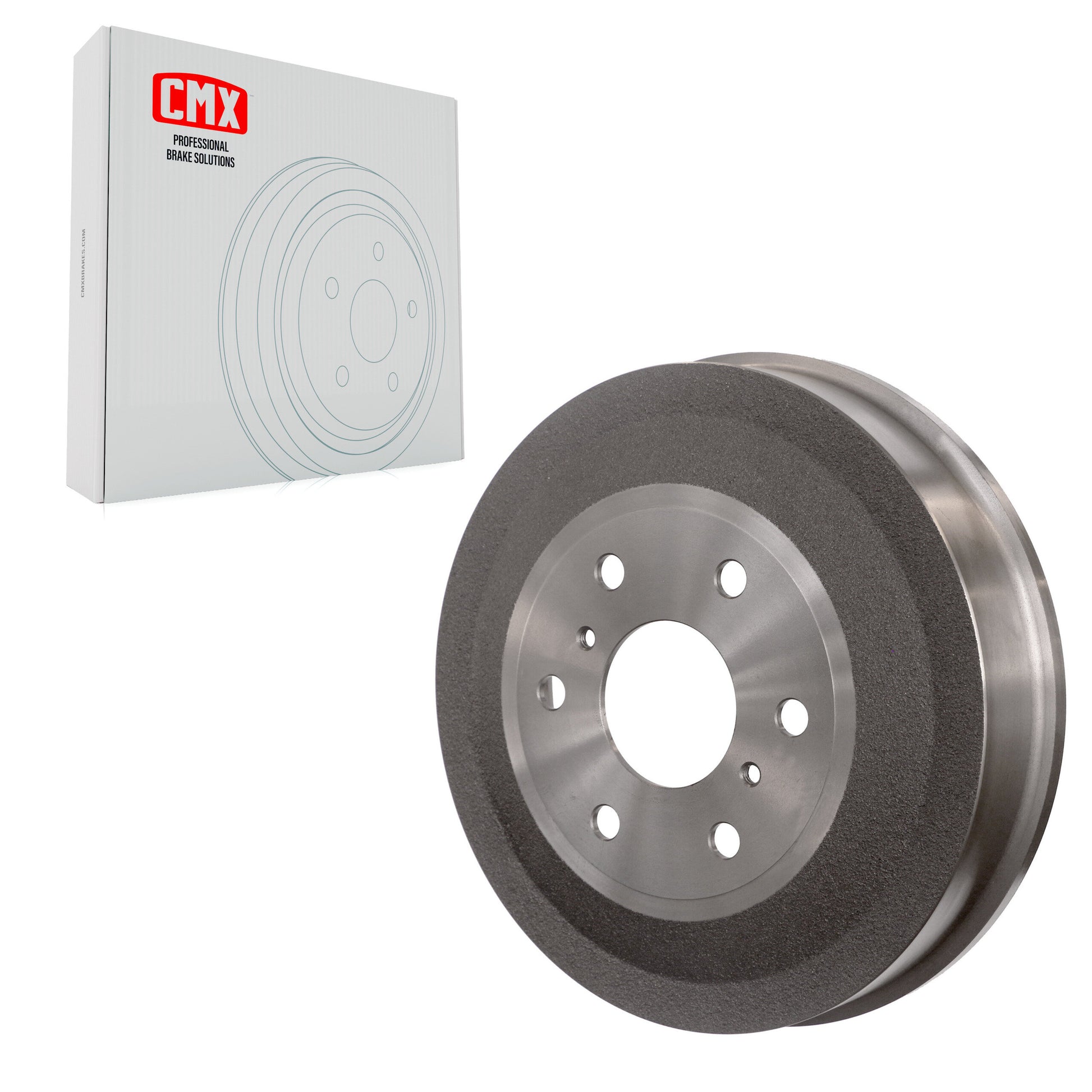 CMX 8-9801 Brake Drum for 2009-2013 Chevrolet Silverado 1500, GMC Sierra 1500 - Rear