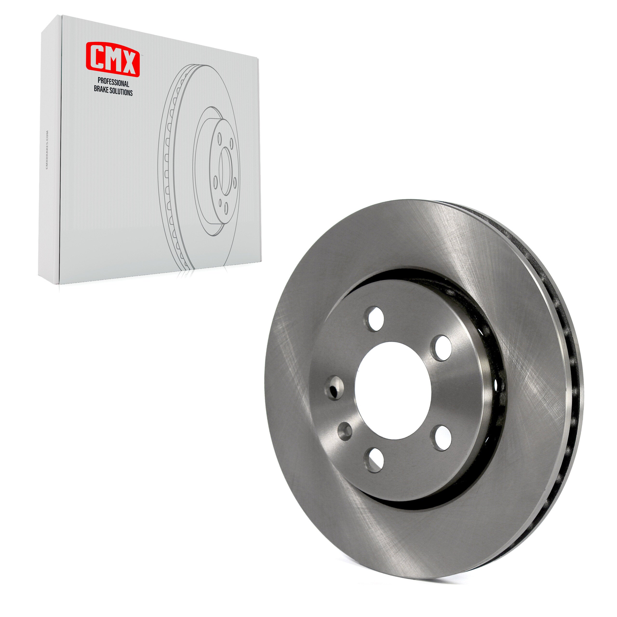 CMX 8-980131 Disc Brake Rotor for 2000-2006 Volkswagen Jetta, Volkswagen R32, Volkswagen Golf - Rear