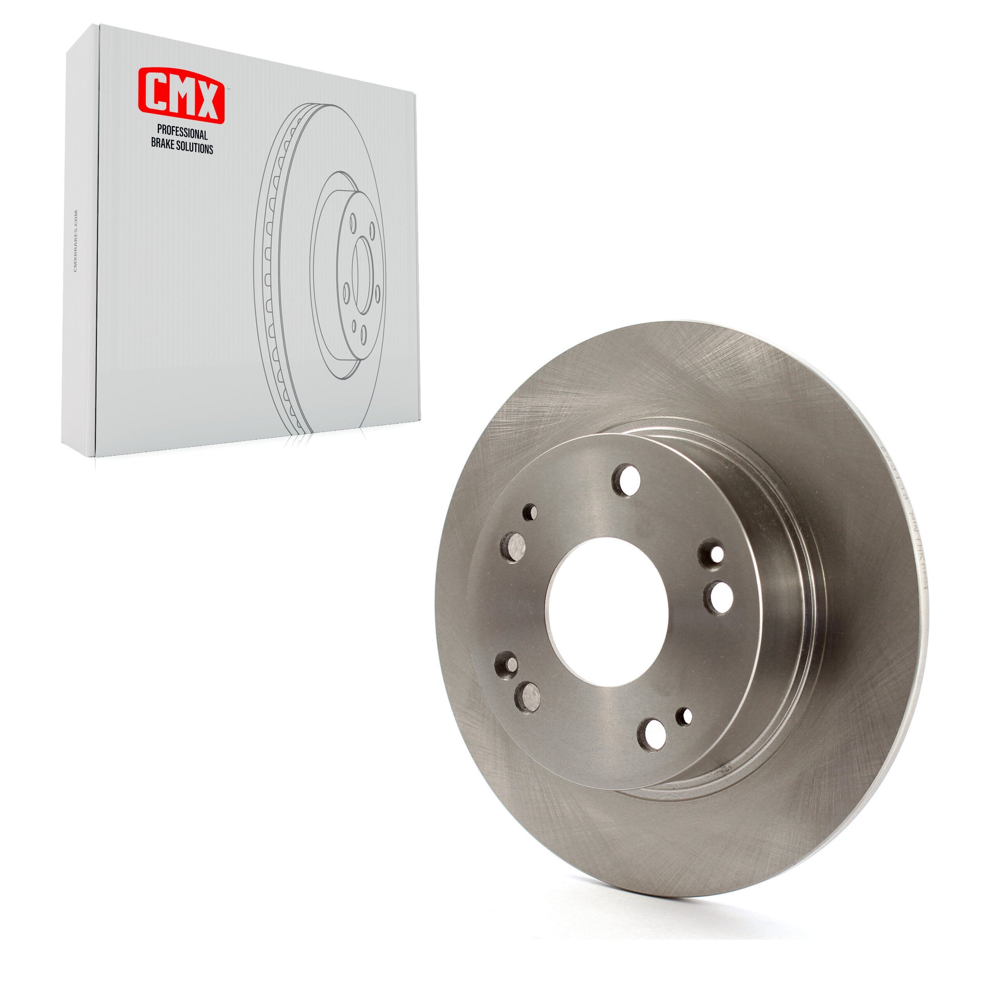 CMX 8-980138 Disc Brake Rotor for 2003-2008 Honda Accord, Acura TSX - Rear