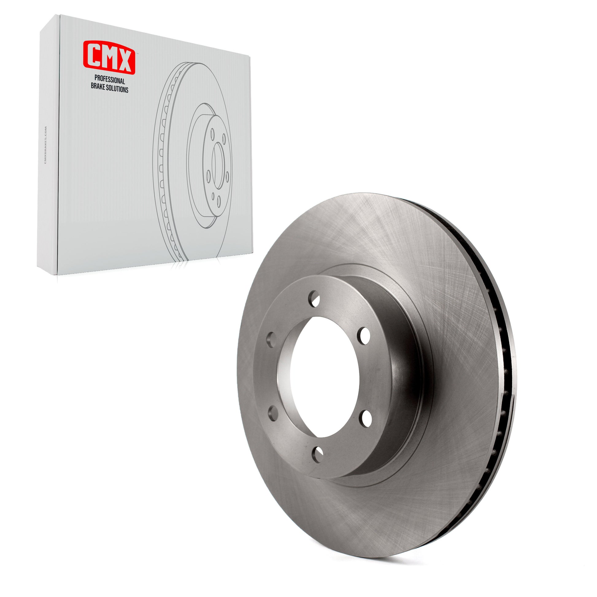 CMX 8-980160 Disc Brake Rotor for 2003-2009 Toyota 4Runner, Lexus GX470 - Front