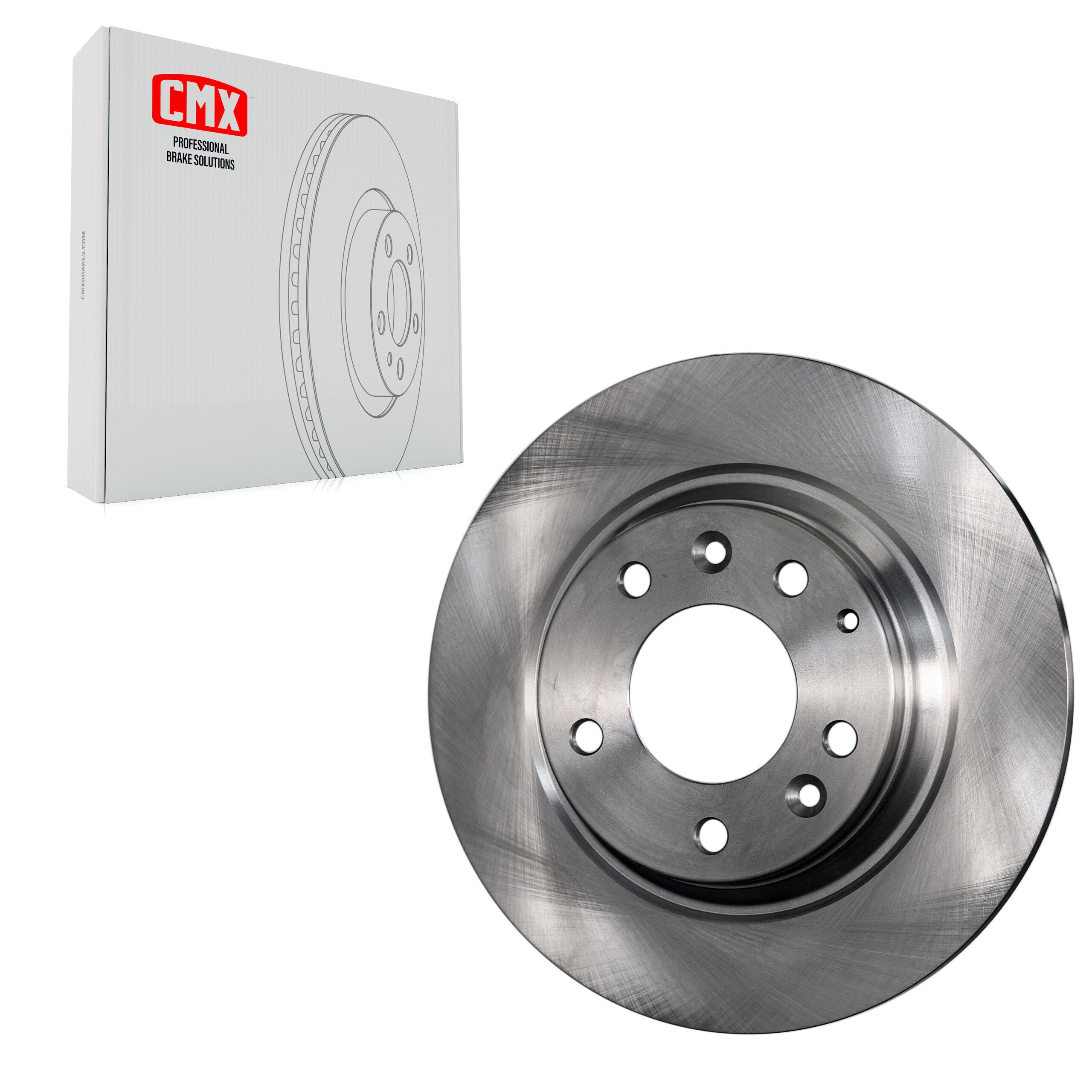 CMX 8-980172 Disc Brake Rotor for 1998-2015 Mazda MX-5, Mazda 6, Lincoln MKZ - Rear