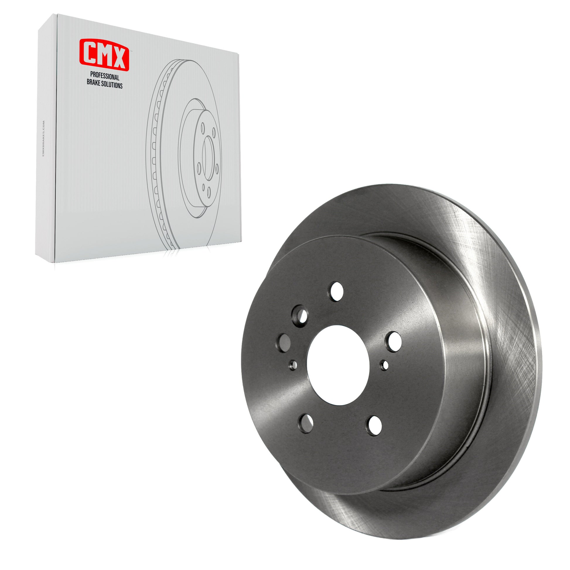 CMX 8-980211 Disc Brake Rotor for 2004-2009 Lexus RX350, Lexus RX400h, Lexus RX330 - Rear