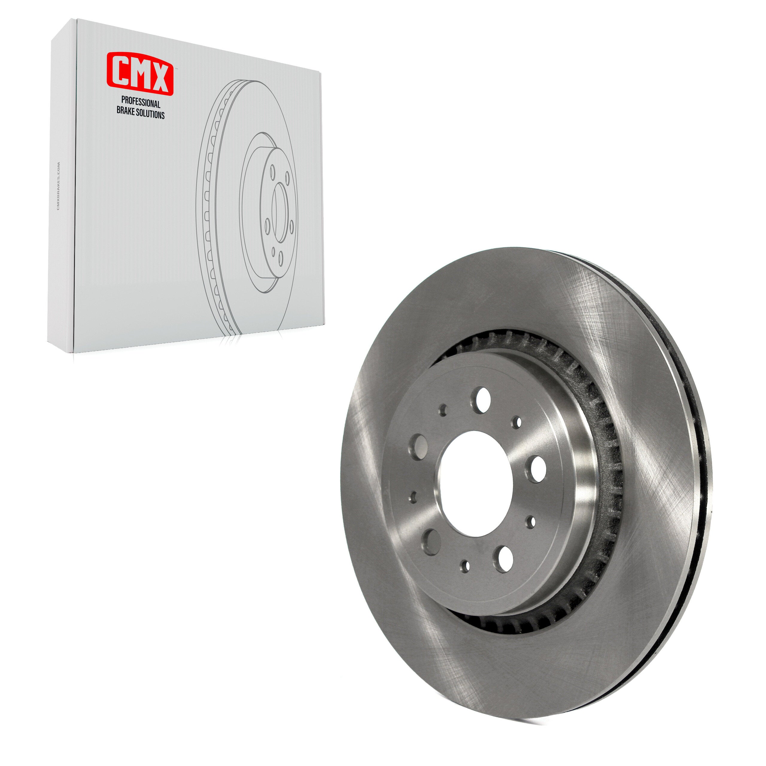 CMX 8-980276 Disc Brake Rotor for 2003-2014 Volvo XC90 - Rear