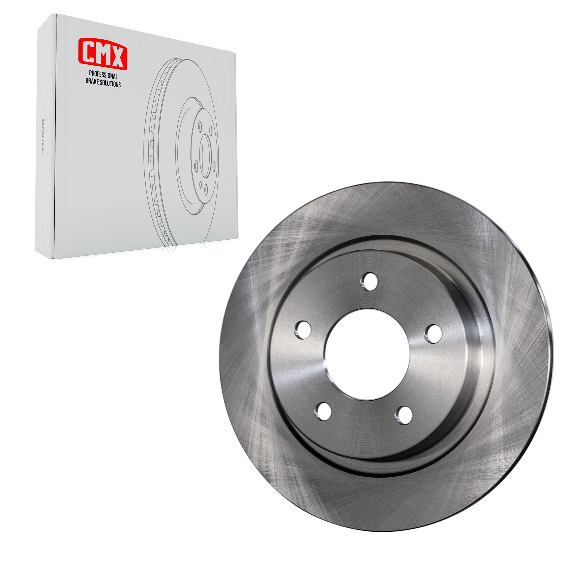 CMX 8-980287 Disc Brake Rotor for 2004-2013 Mazda 3 Sport, Mazda 3 - Rear