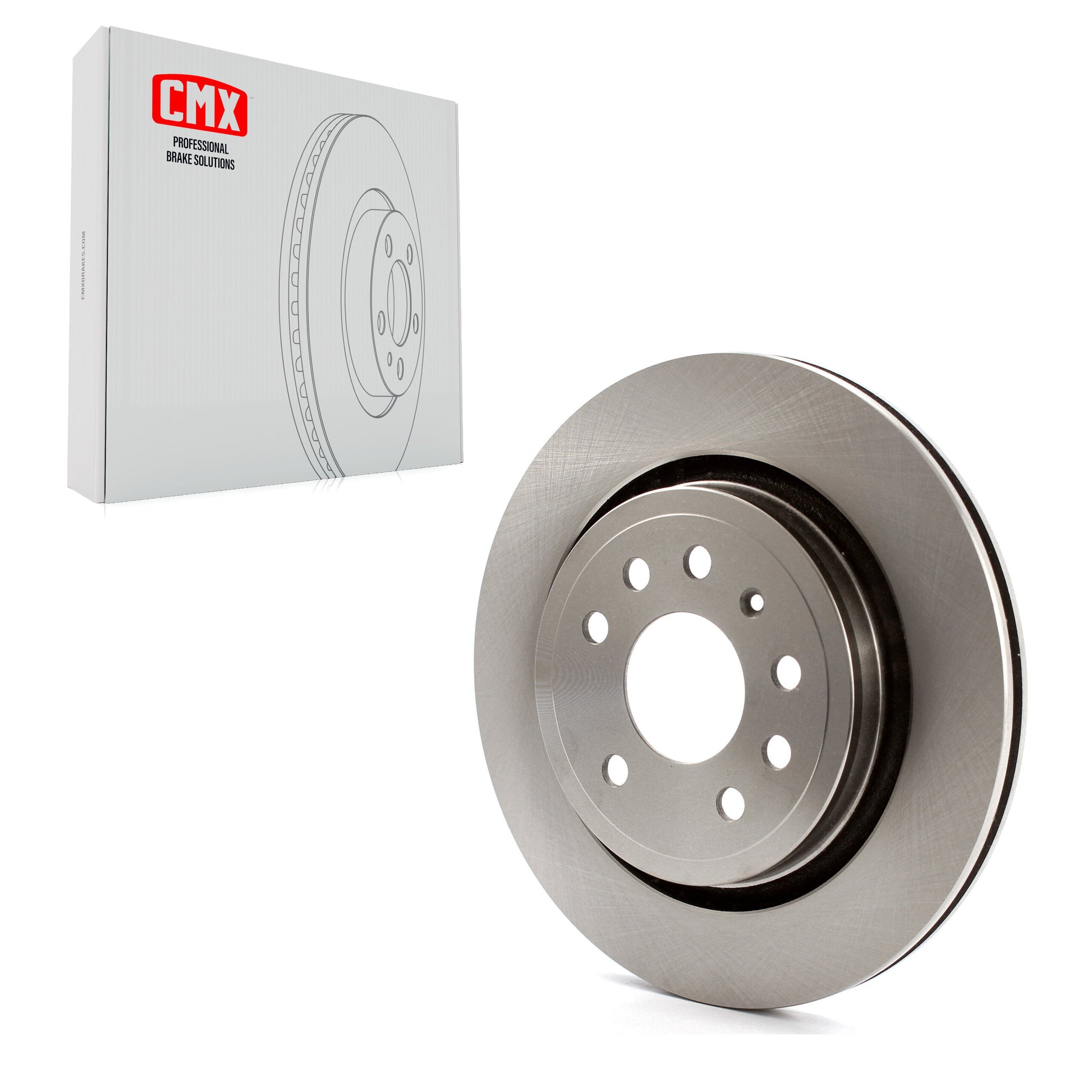 CMX 8-980327 Disc Brake Rotor for 2003-2011 Saab 9-3X, Saab 9-3 - Rear