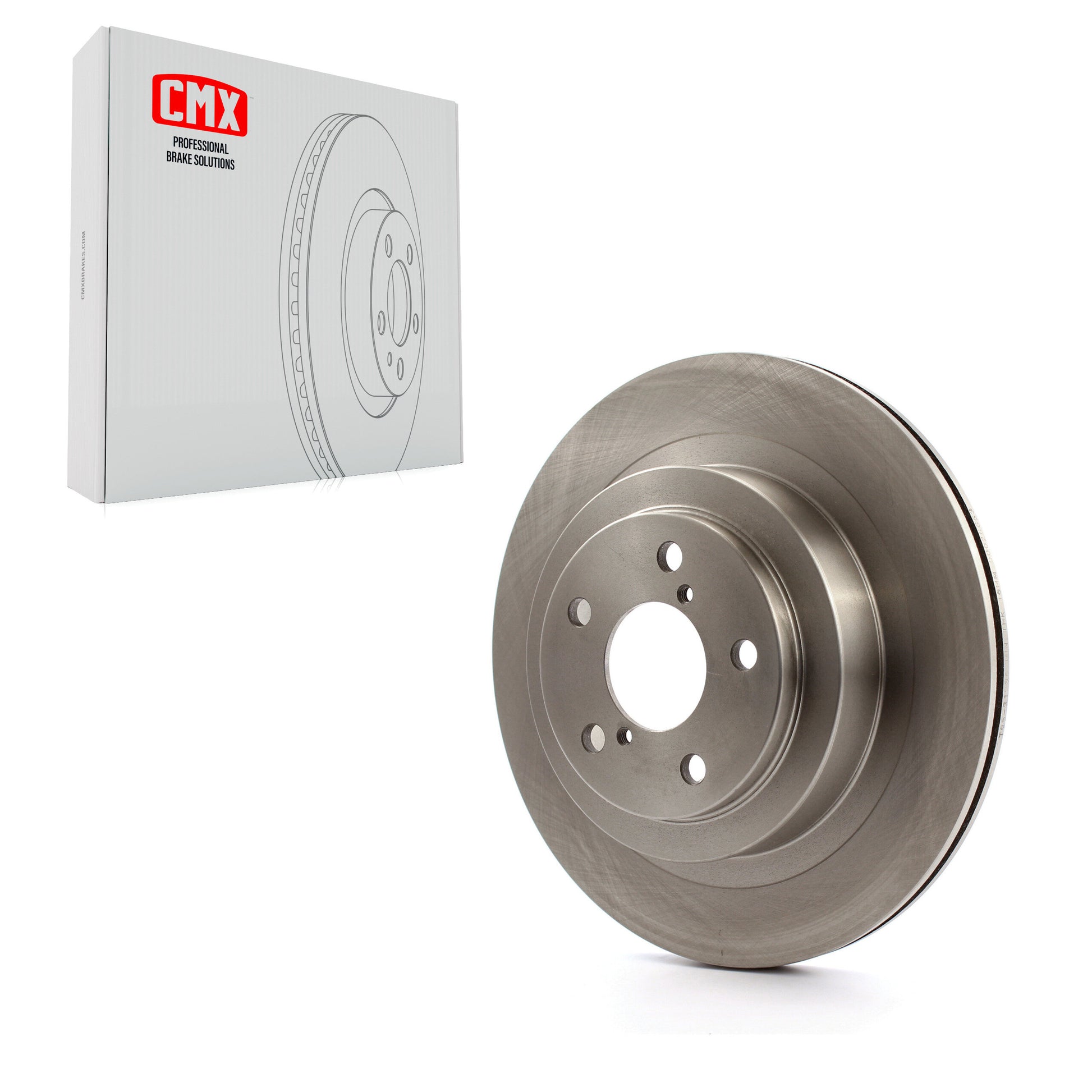 CMX 8-980347 Disc Brake Rotor for 2005-2009 Subaru Legacy, Subaru Impreza - Rear