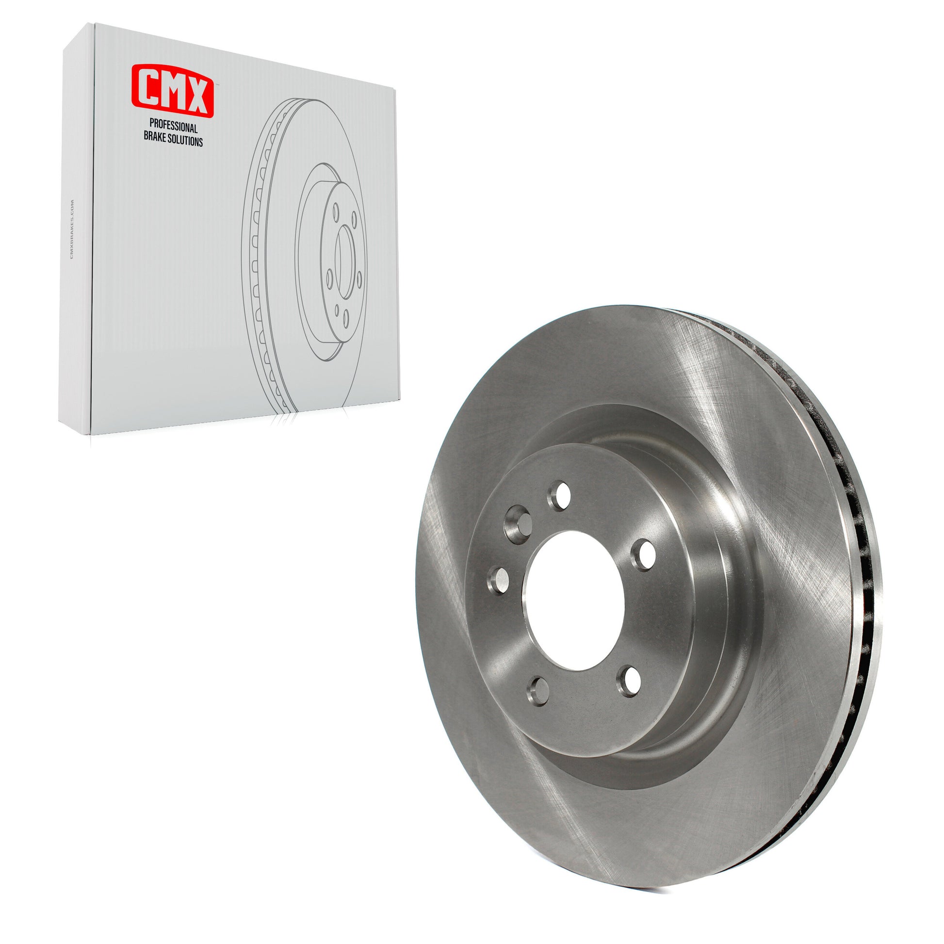 CMX 8-980351 Disc Brake Rotor for 2005-2009 Land Rover Range Rover Sport, Land Rover LR3 - Front
