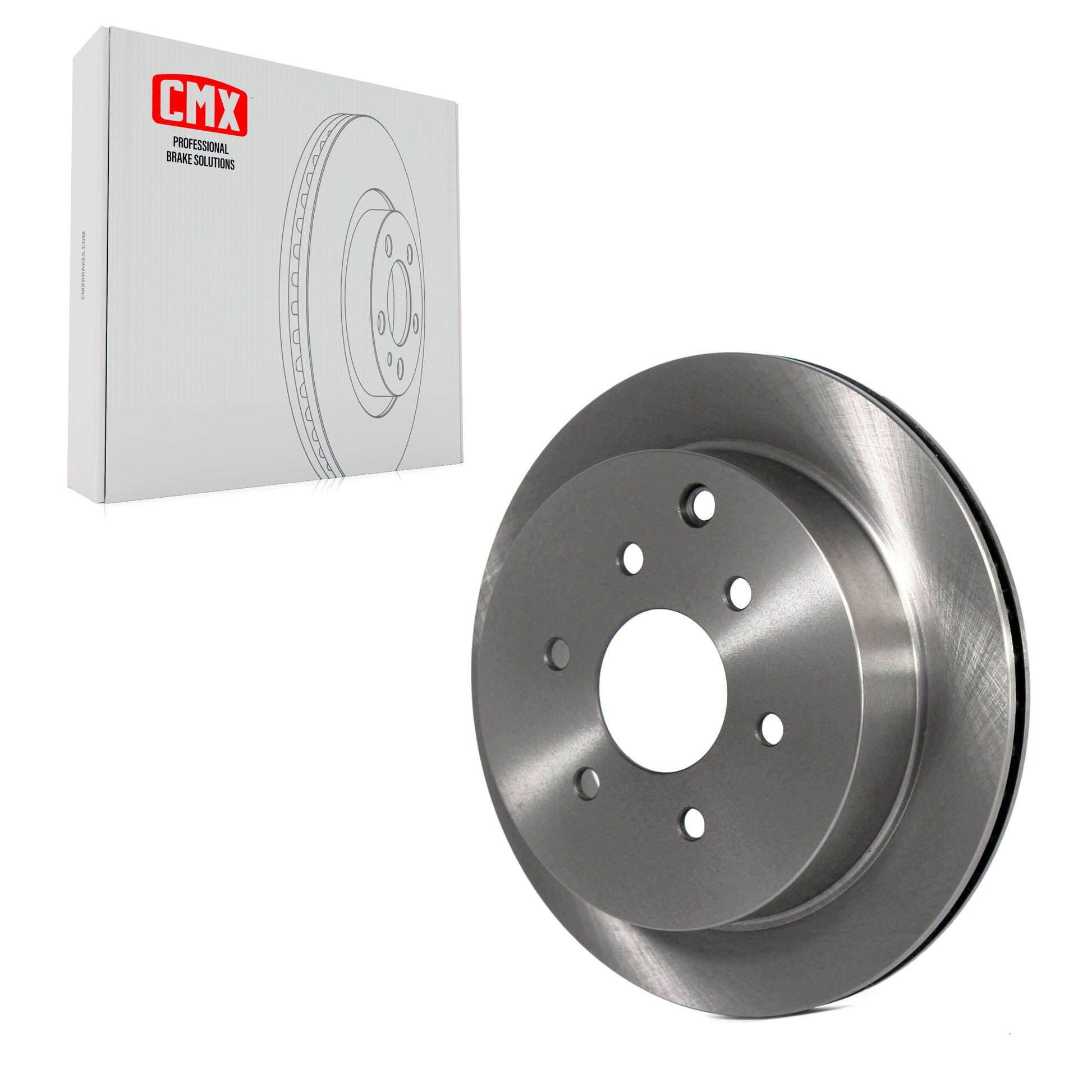 CMX 8-980368 Disc Brake Rotor for 2005-2024 Suzuki Equator, Nissan Frontier, Nissan Xterra - Rear