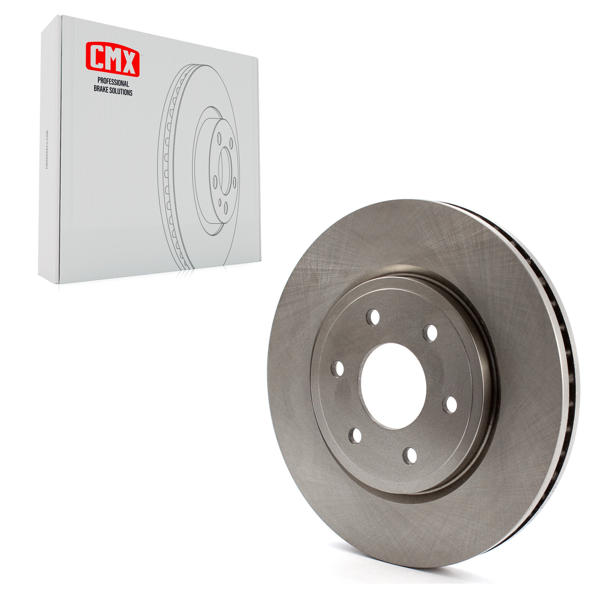 CMX 8-980370 Disc Brake Rotor for 2005-2025 Nissan Frontier, Suzuki Equator, Nissan Pathfinder