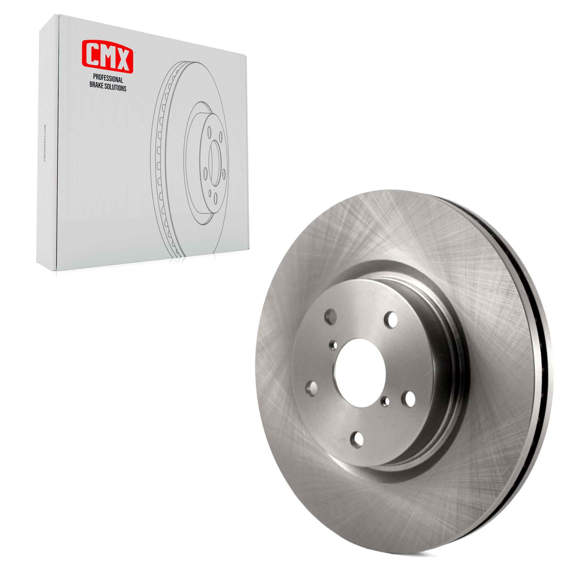 CMX 8-980377 Disc Brake Rotor for 2006-2021 Subaru Legacy, Subaru Outback, Subaru WRX - Front