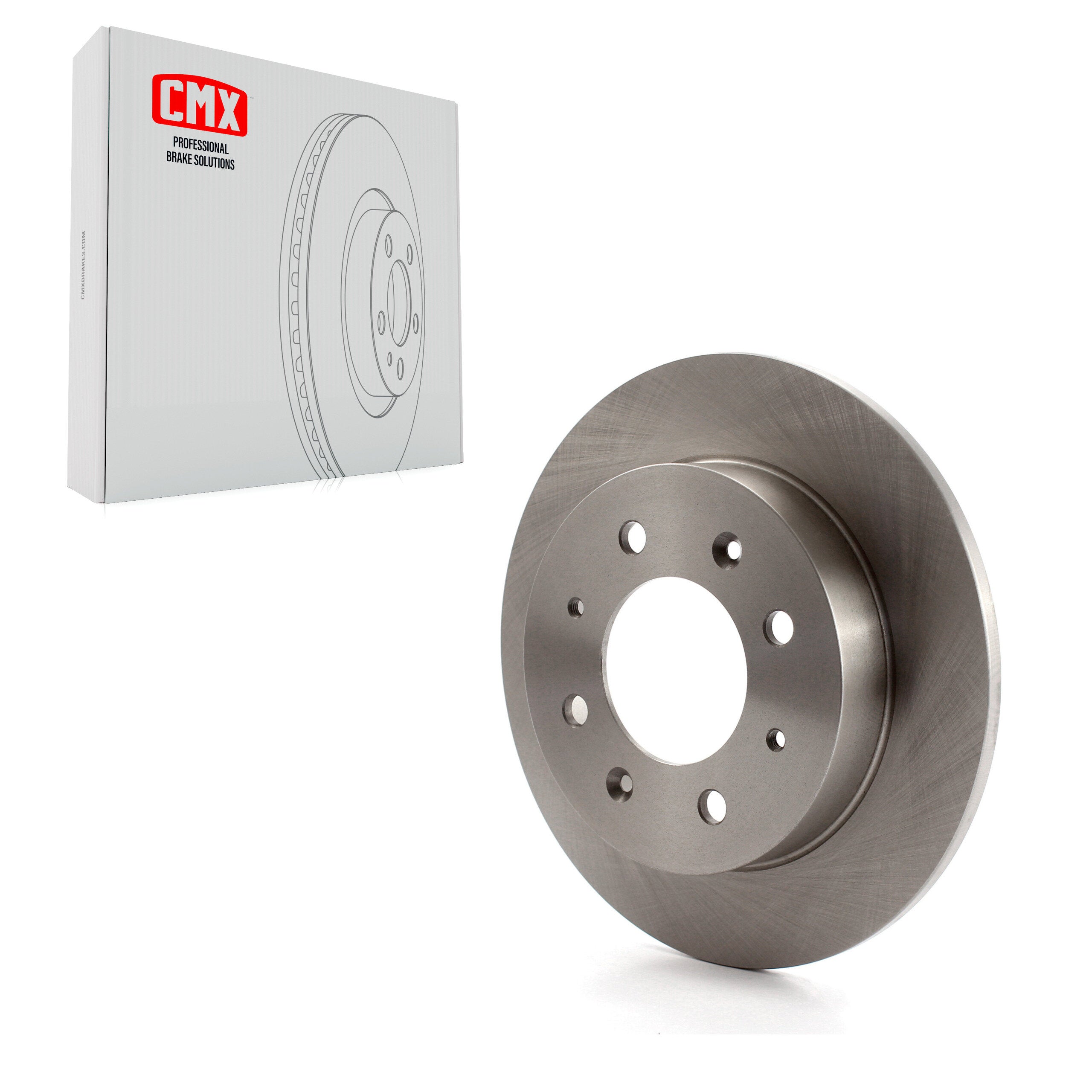 CMX 8-980384 Disc Brake Rotor for 2004-2009 Kia Spectra, Kia Spectra5 - Rear