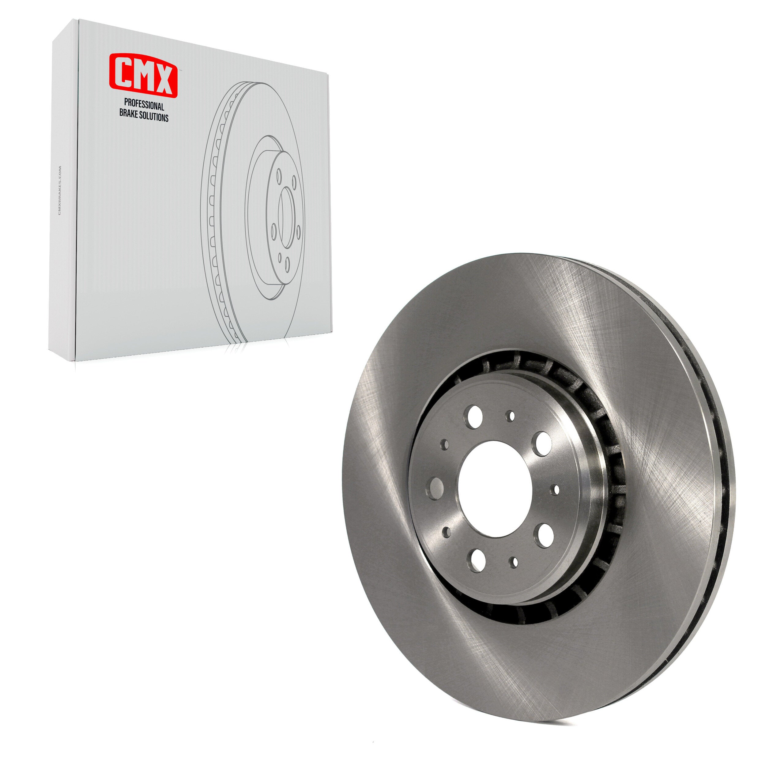 CMX 8-980412 Disc Brake Rotor for 2003-2014 Volvo XC90 - Front