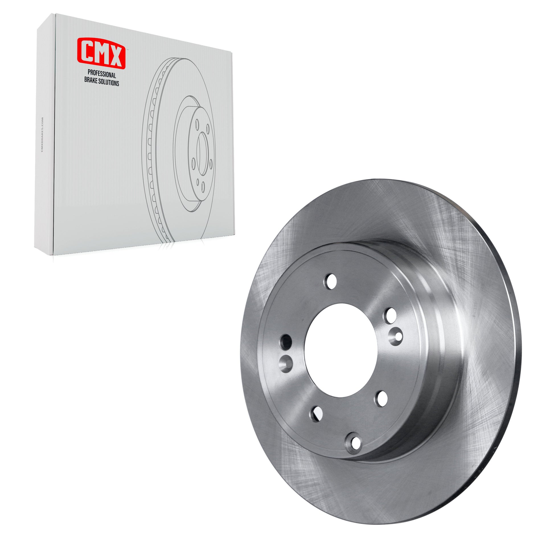 CMX 8-980420 Disc Brake Rotor for 2006-2020 Hyundai Azera, Hyundai Tucson, Hyundai Sonata - Rear
